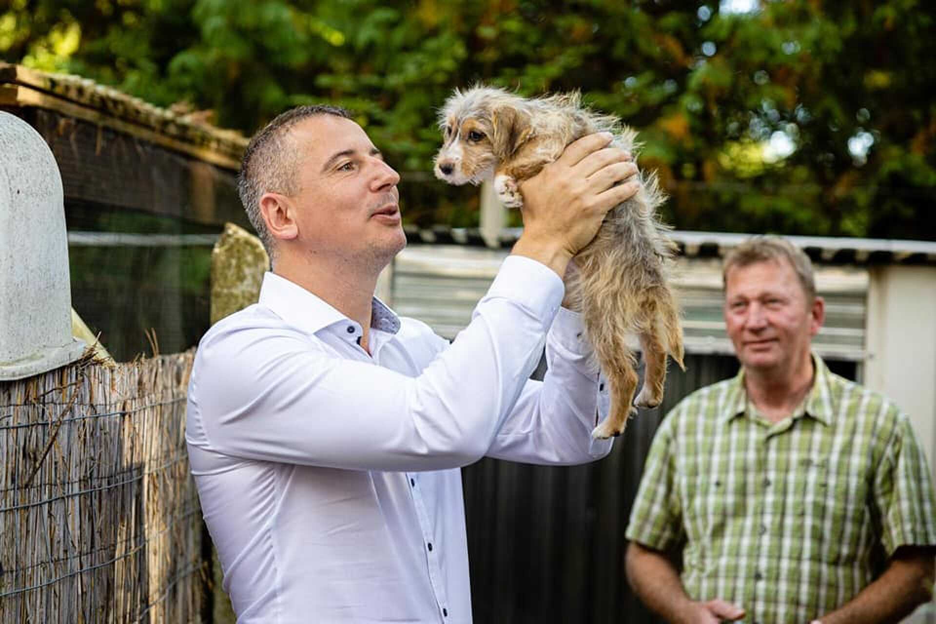 Nemény András polgármester is megünnepelte az állatok világnapját