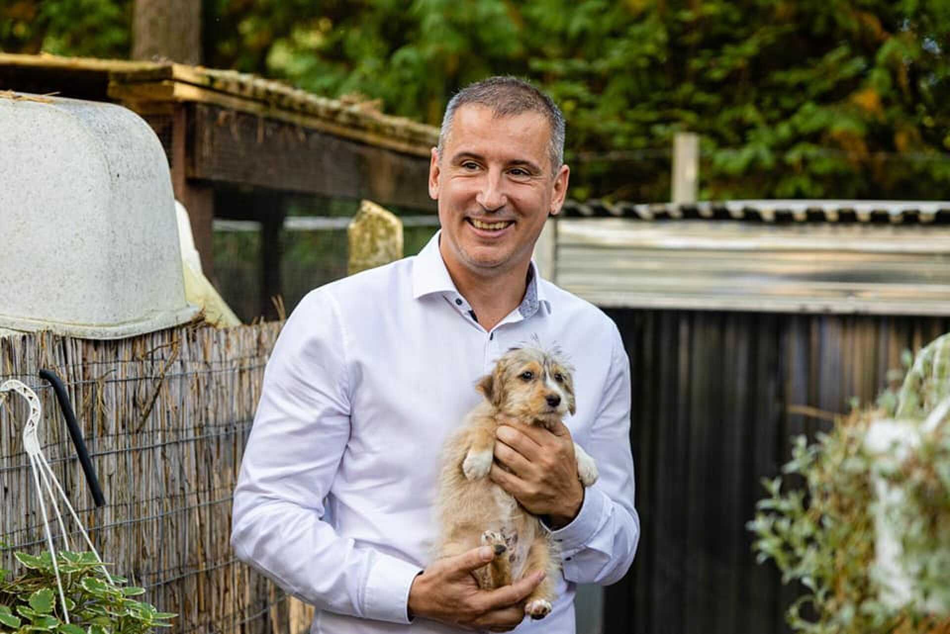 Nemény András polgármester is megünnepelte az állatok világnapját