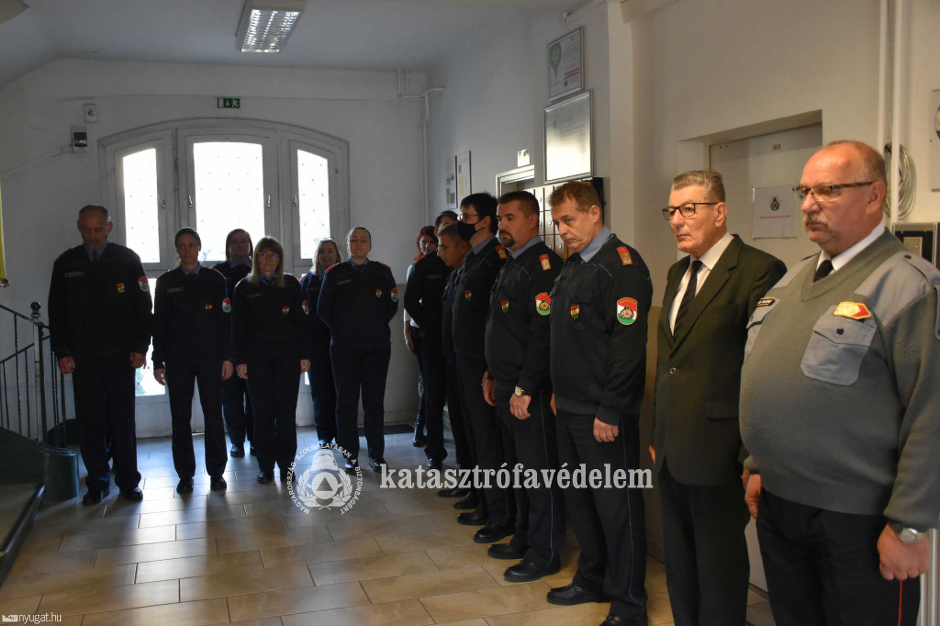Hősi halált halt tűzoltókra emlékeztek Szombathelyen