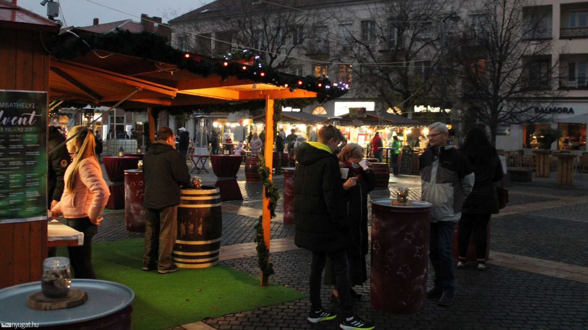 Adventi hangulat Szombathelyen