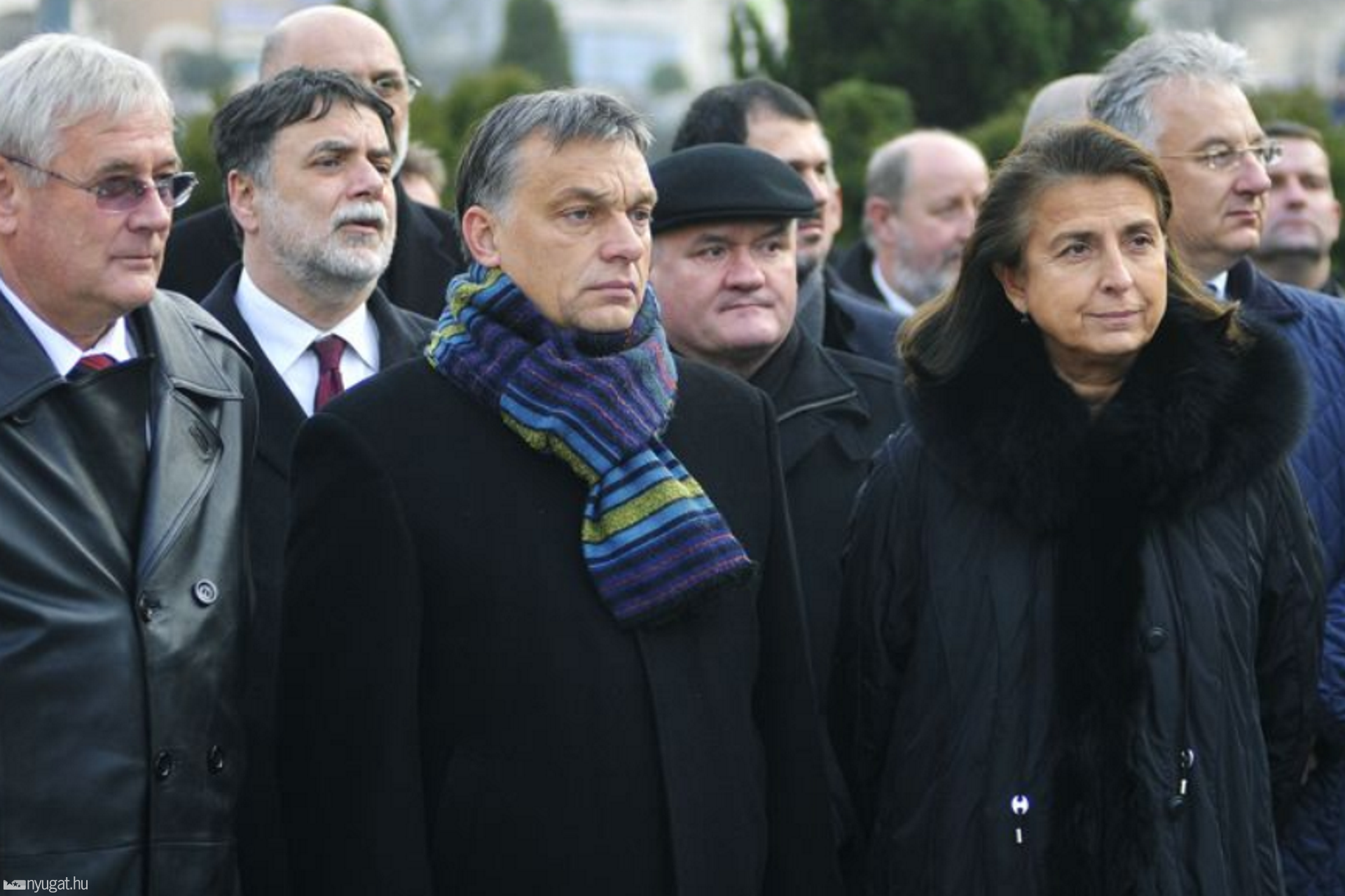 Orbán Viktor 2011-ben is részt vett a Hűség napi ünnepen.
