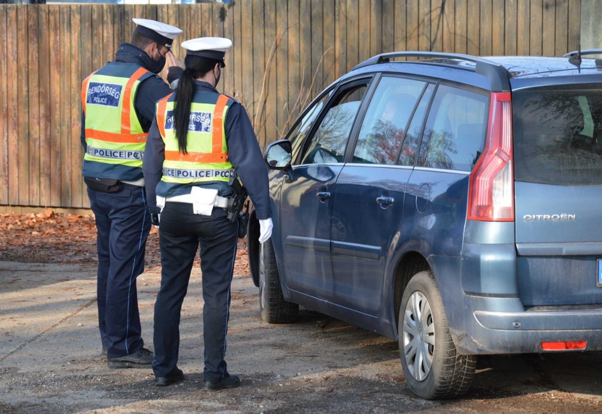 Ittas sofőrökre vadászott a rendőrség Vas megyében