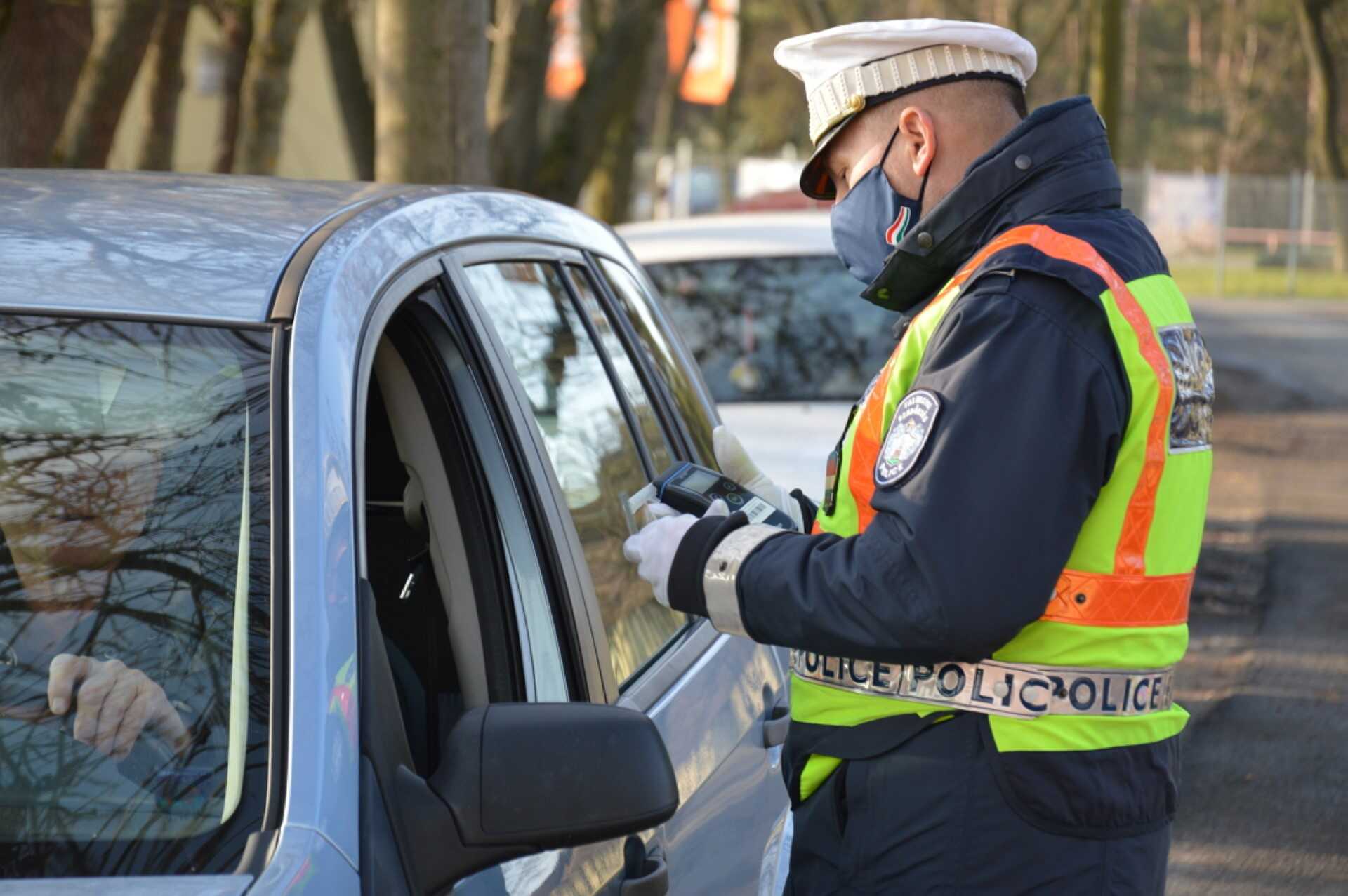 Ittas sofőrökre vadászott a rendőrség Vas megyében