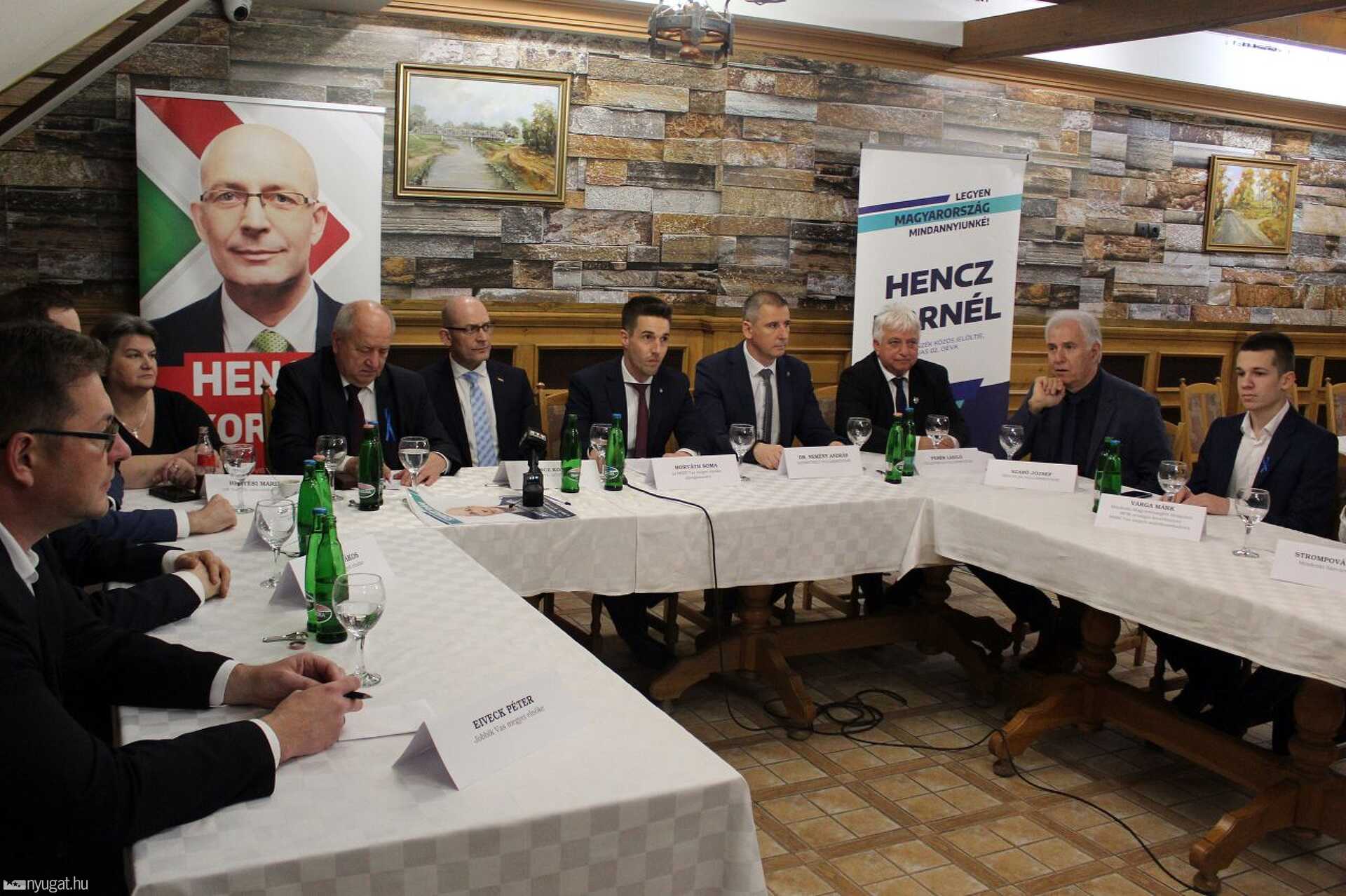 Hencz Kornél kampánnynyitó