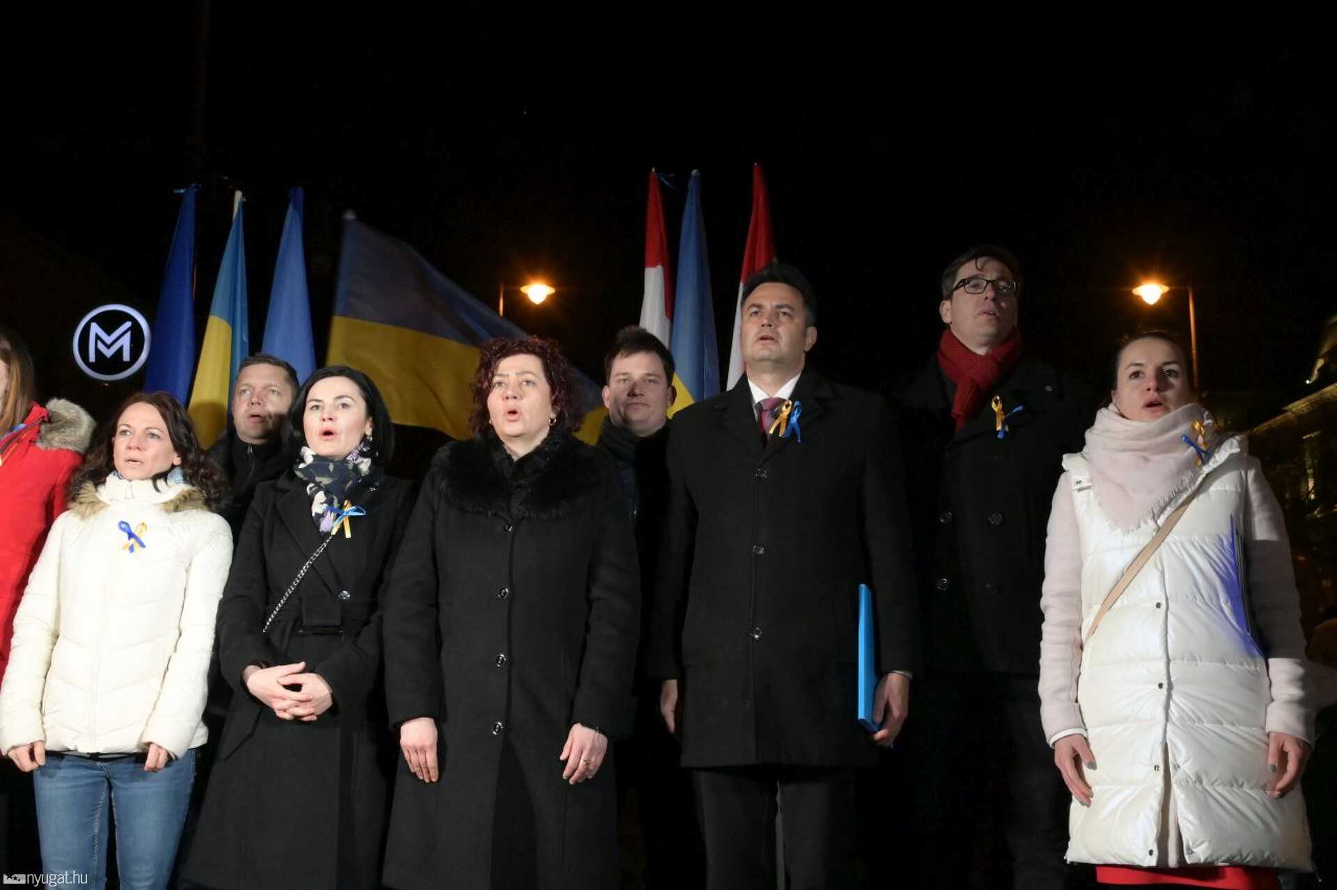  Tüntetés a budapesti orosz nagykövetségnél