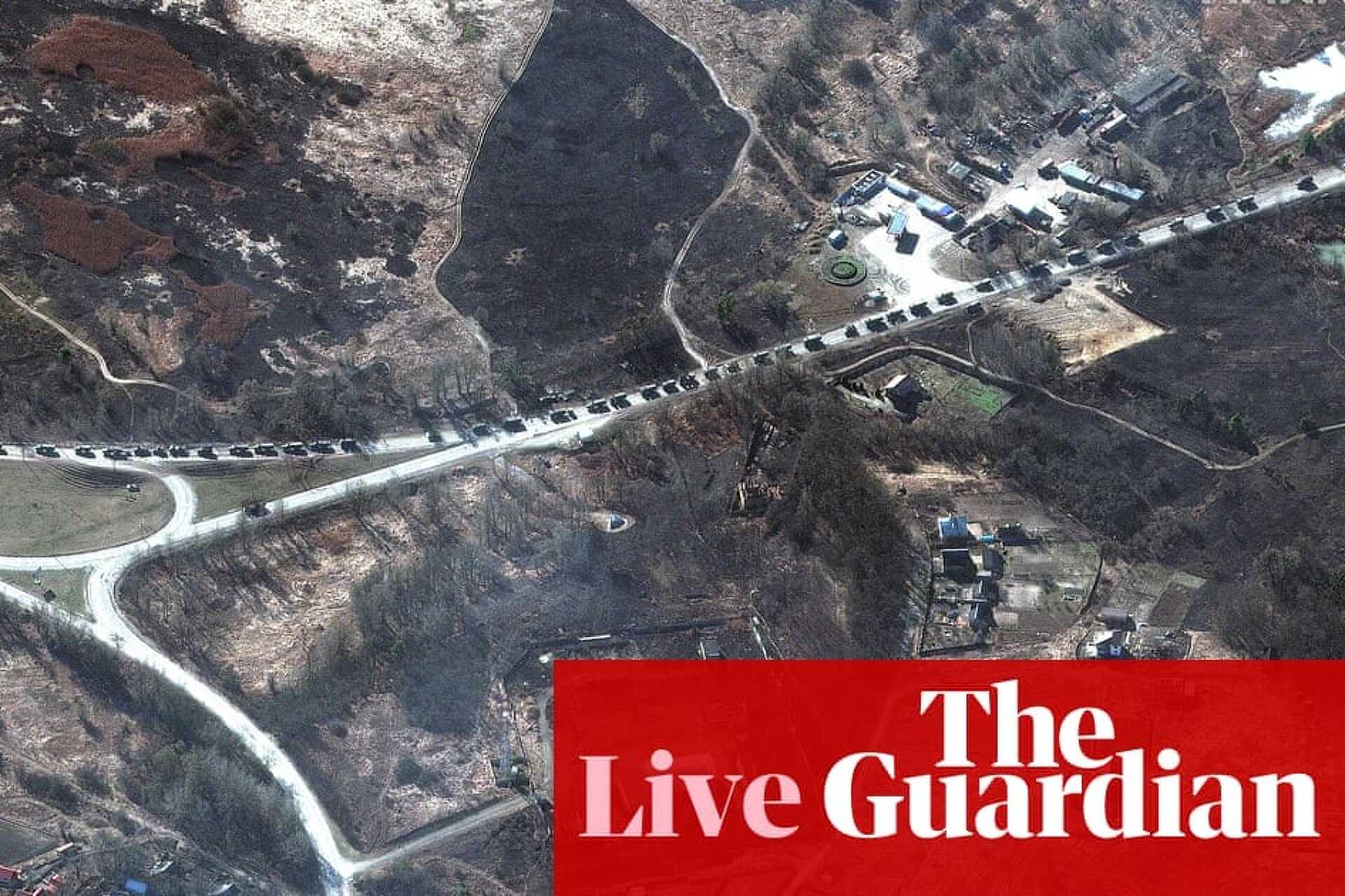 64 kilométer hosszú orosz konvoj Kijevnél