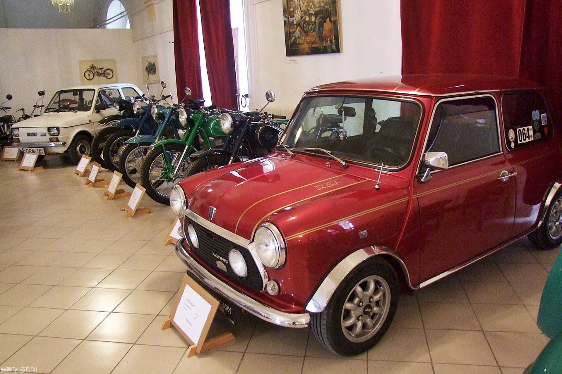 Motortörténeti kiállítás Körmenden