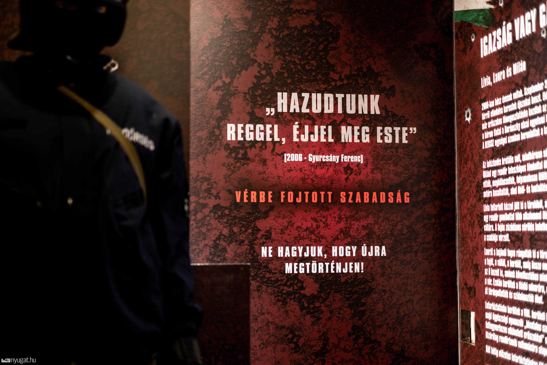 CÖF kamion a Haladás Sportkomplexumnál