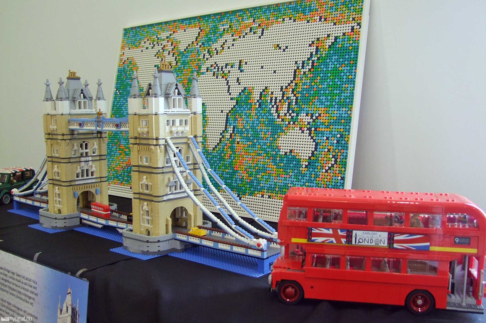 Kockanapok, Lego építmények kiállítása az Agora MSH-ban  