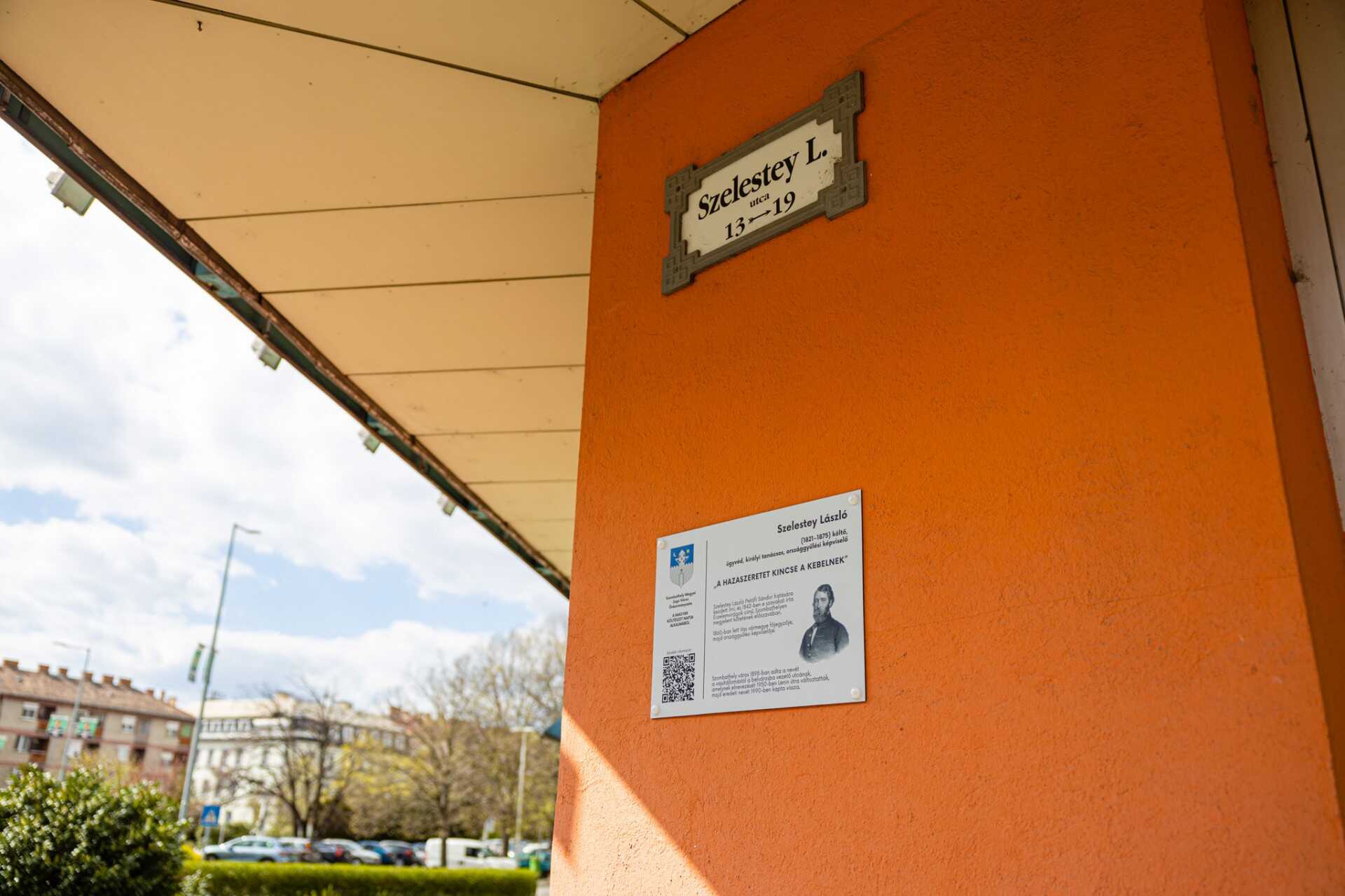 Utcanév-magyarázó táblákat helyezett ki az önkormányzat Szombathelyen