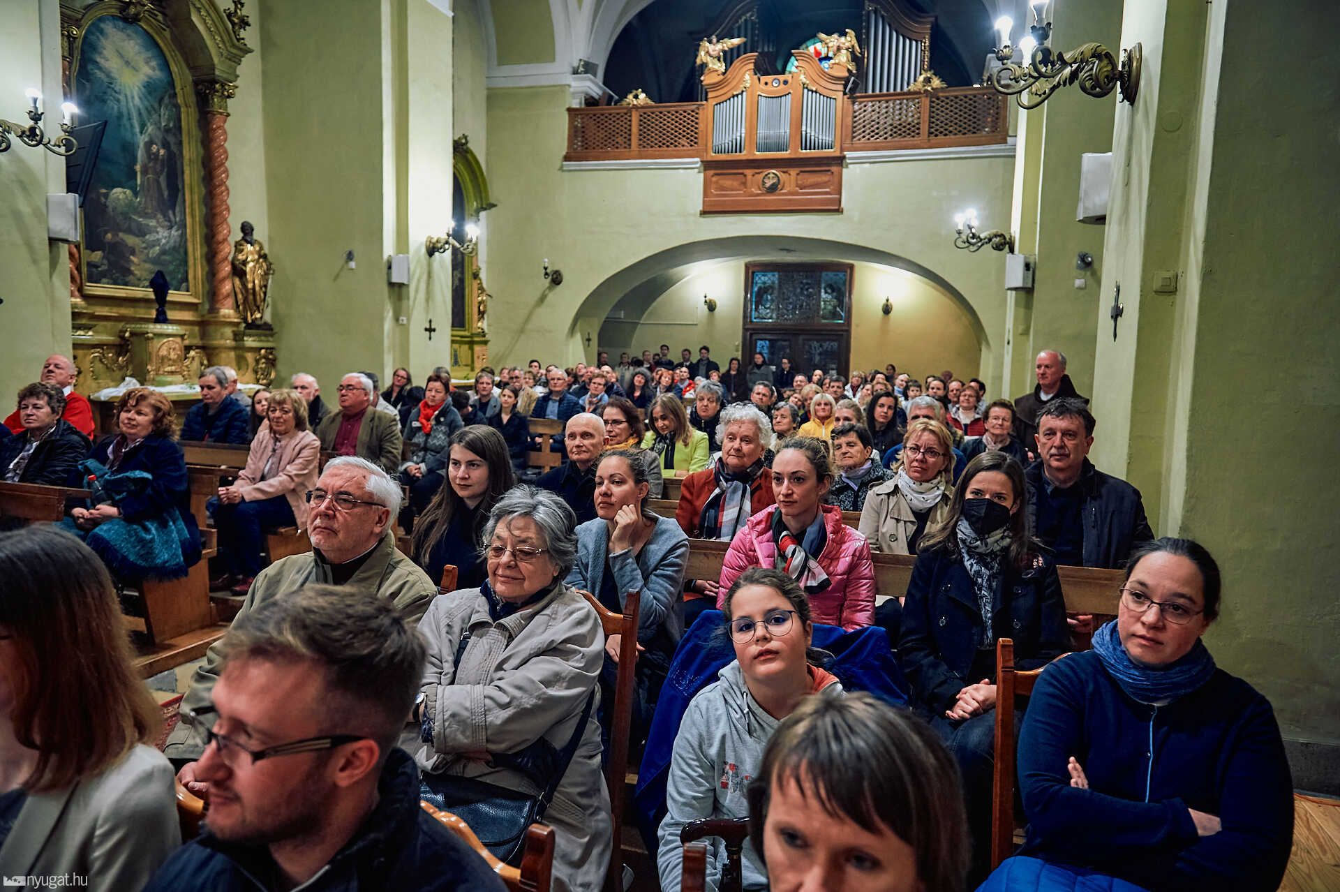 Capella Savaria koncert a Ferences templomban
