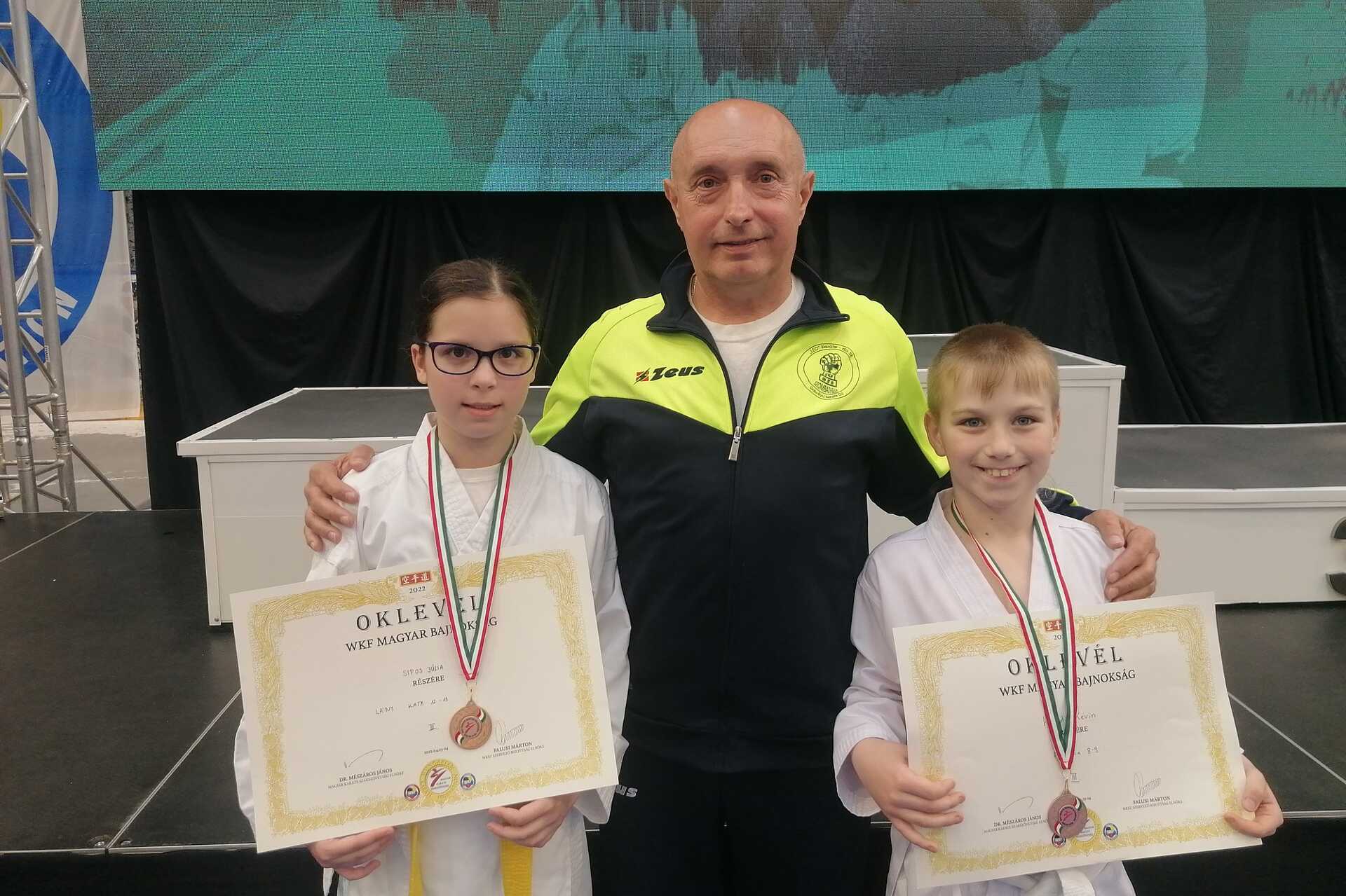 Sipos Júlia, Gál Róbert és Káldi Kevin