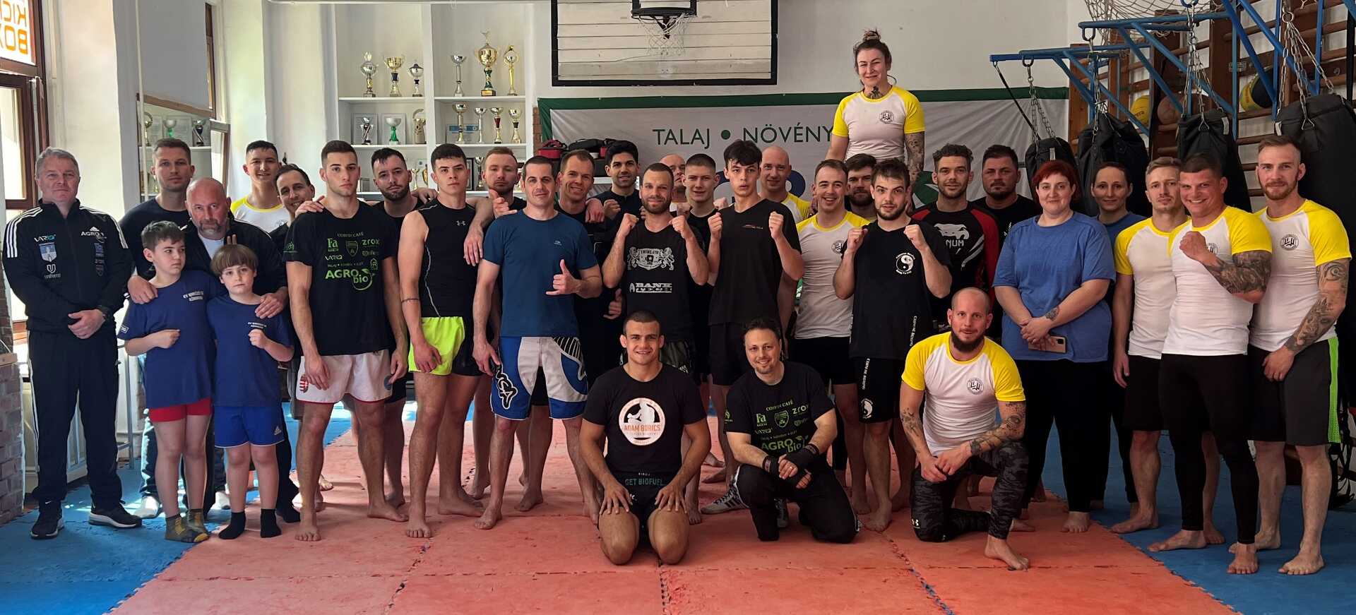 Borics Ádám szeminárium - Agrobio Classic Kick-box Club