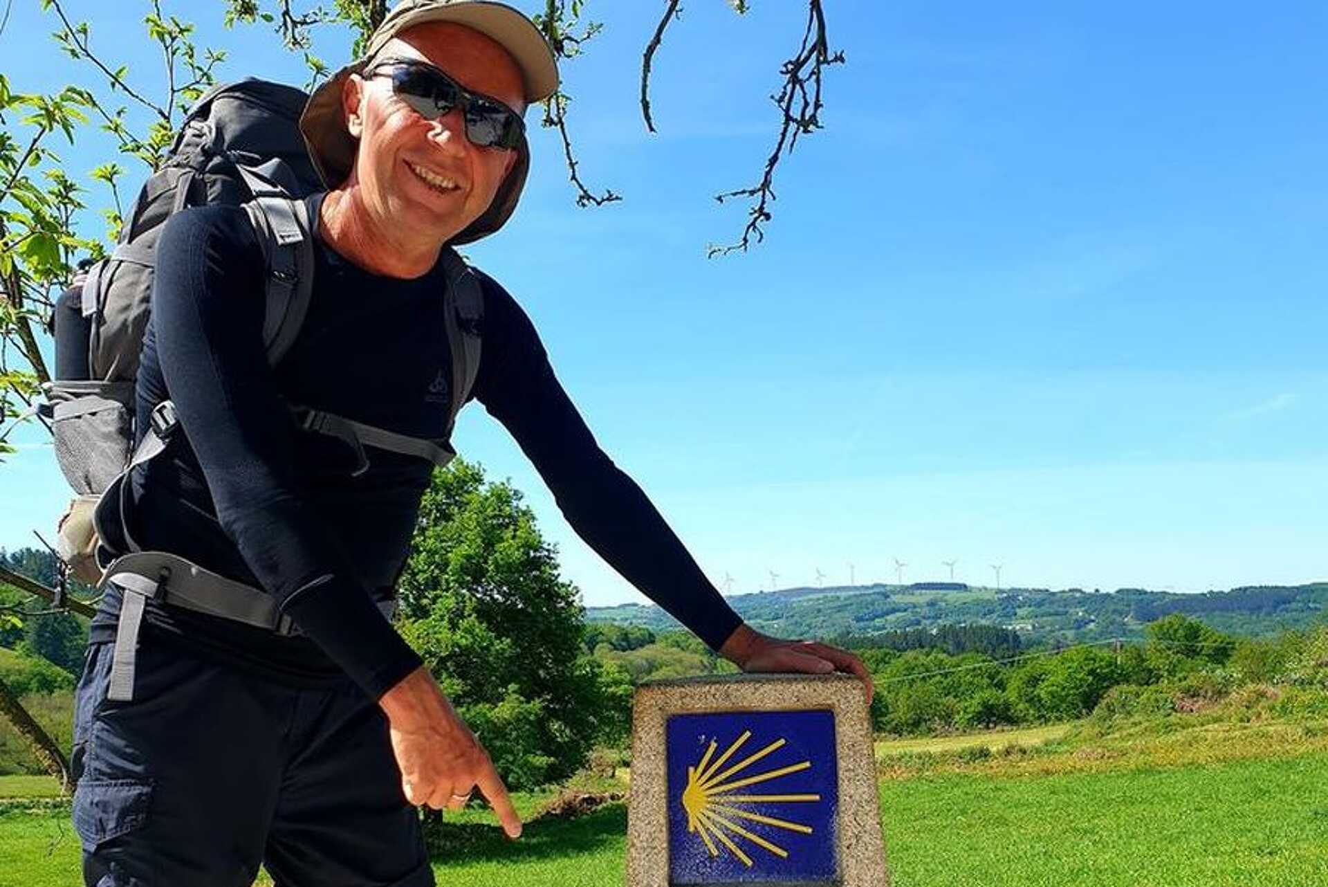Koczka Tibor az El Caminón