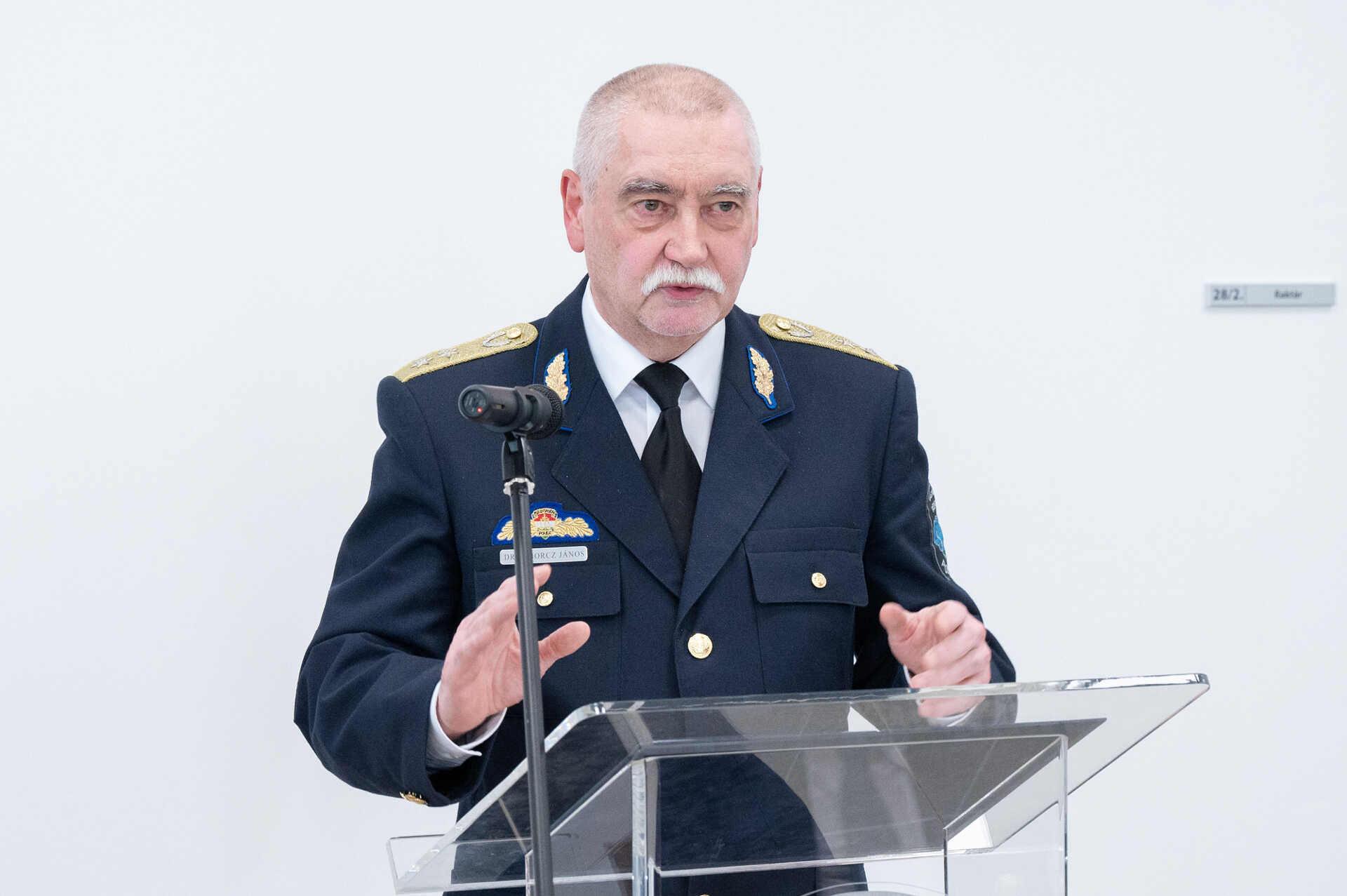 Nyugdíjba ment a Vas Megyei Rendőr-főkapitányság vezetője