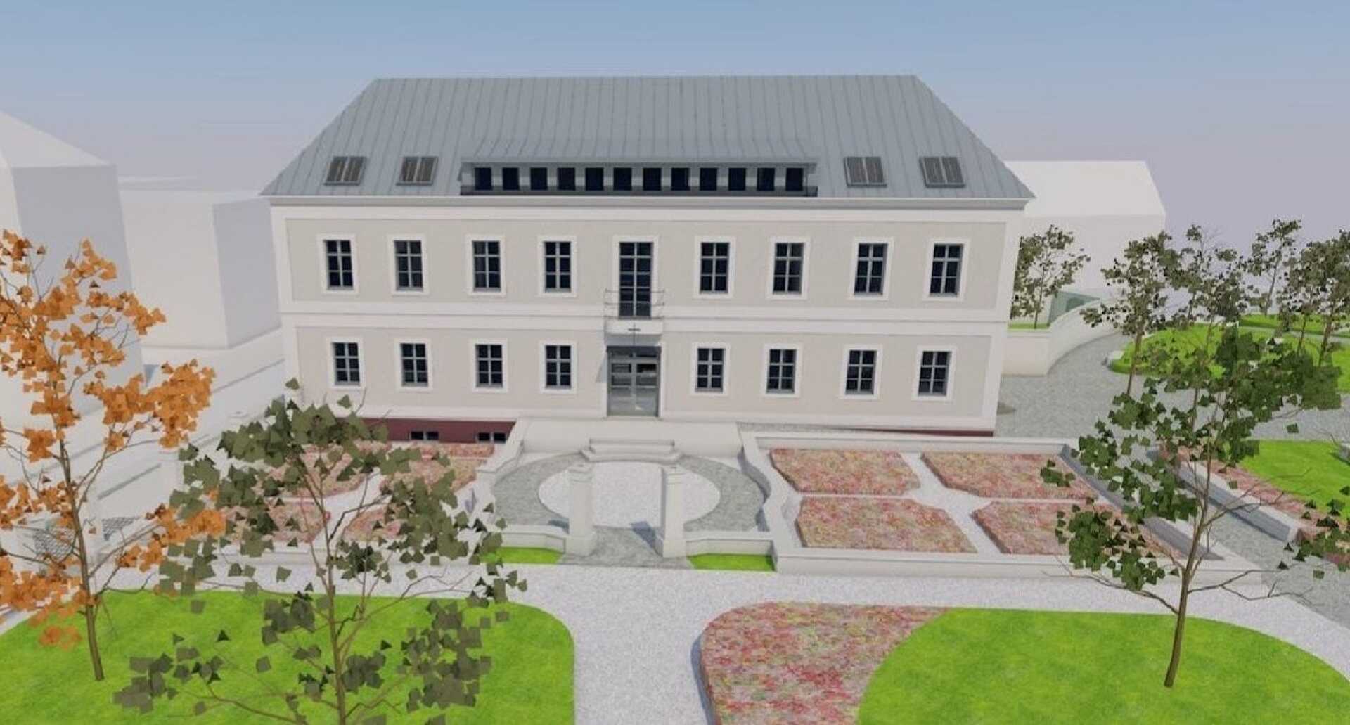Szentgotthárd új templomtere, látványtervek