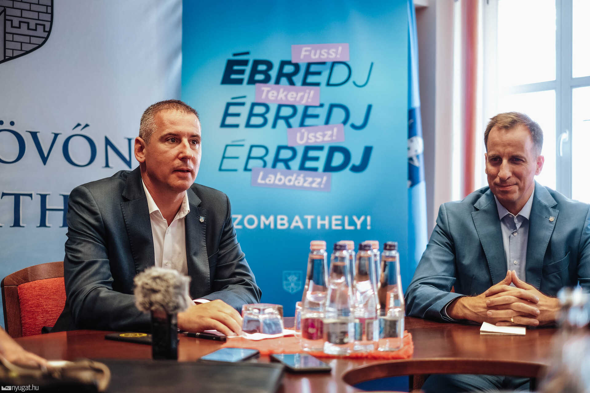 Sajtótájékoztató az Ébredj Szombathely! programsorozatról