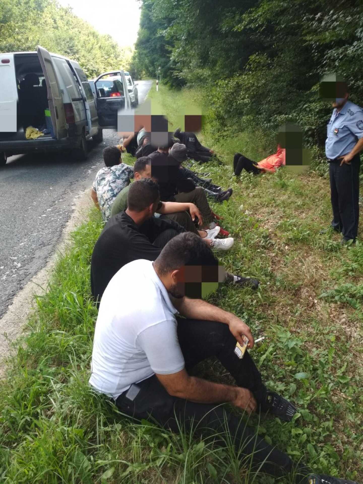 Ukrán embercsempészt fogtak a rendőrök Vasalja térségében