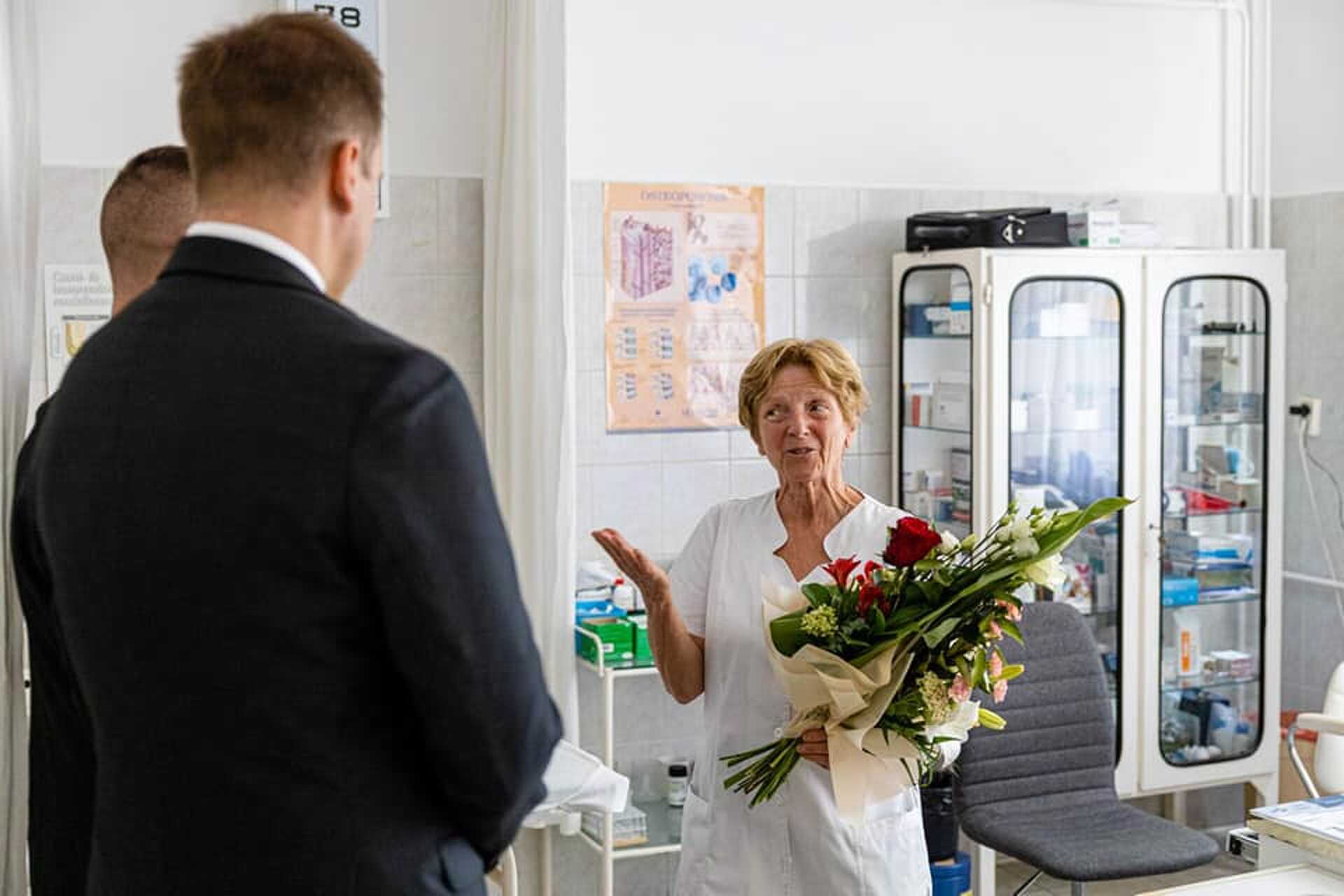 Legli Veronika háziorvos utolsó munkanapja