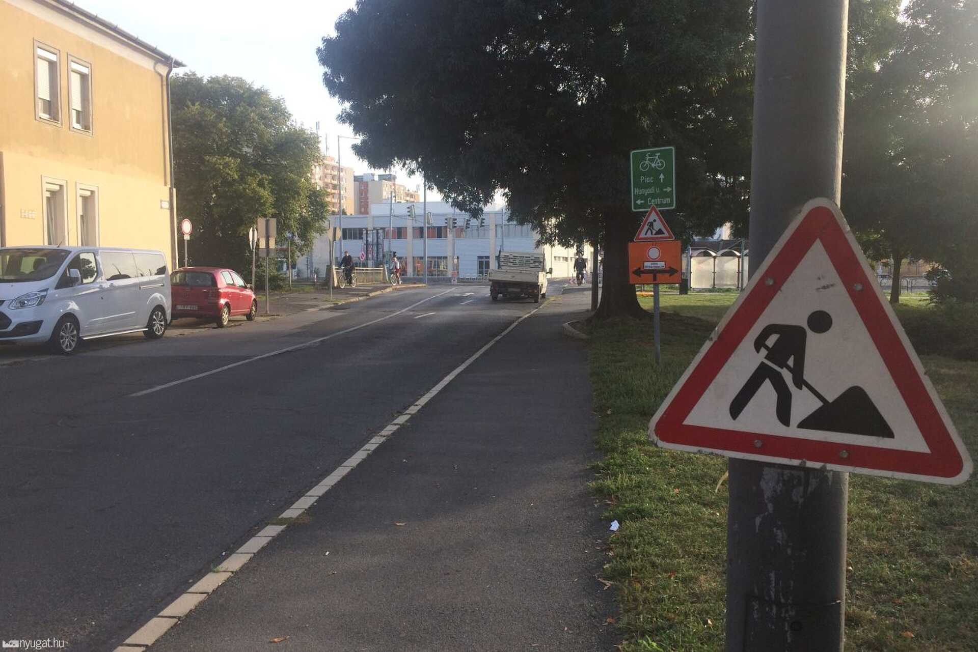 Útlezárás, Zrínyi Ilona utca, Hunyadi utca
