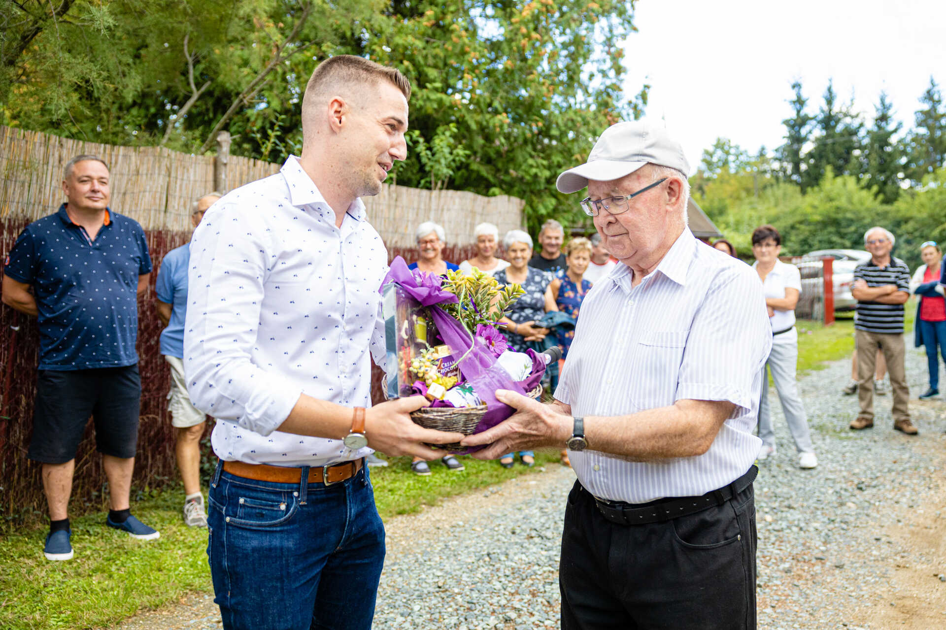 Szép kertek díjátadó a Parkerdőben