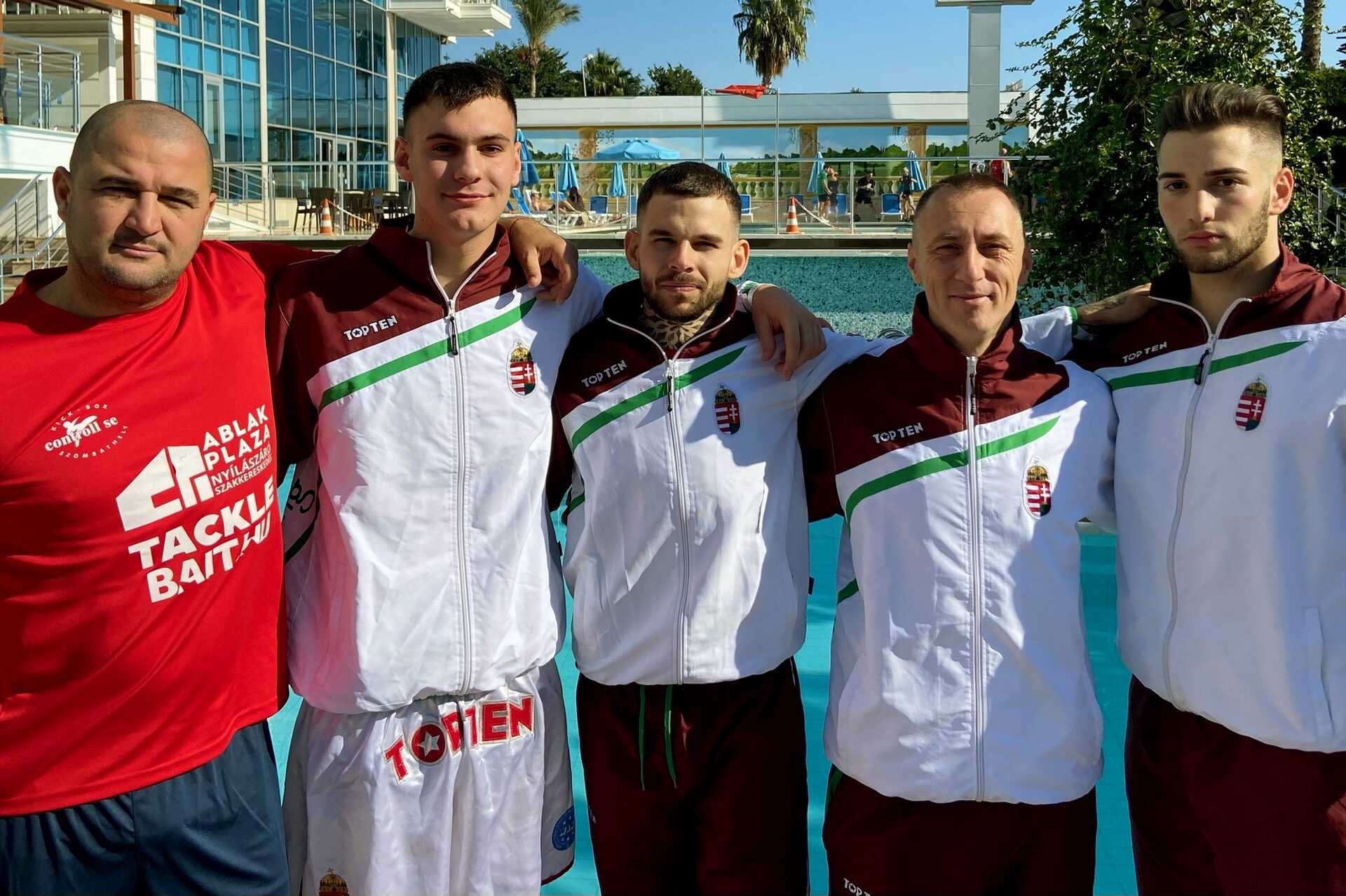 Dancsó Zoltán, Szmolek Emánuel, Varga Martin, Csejtey Gábor és Holczmüller Bence