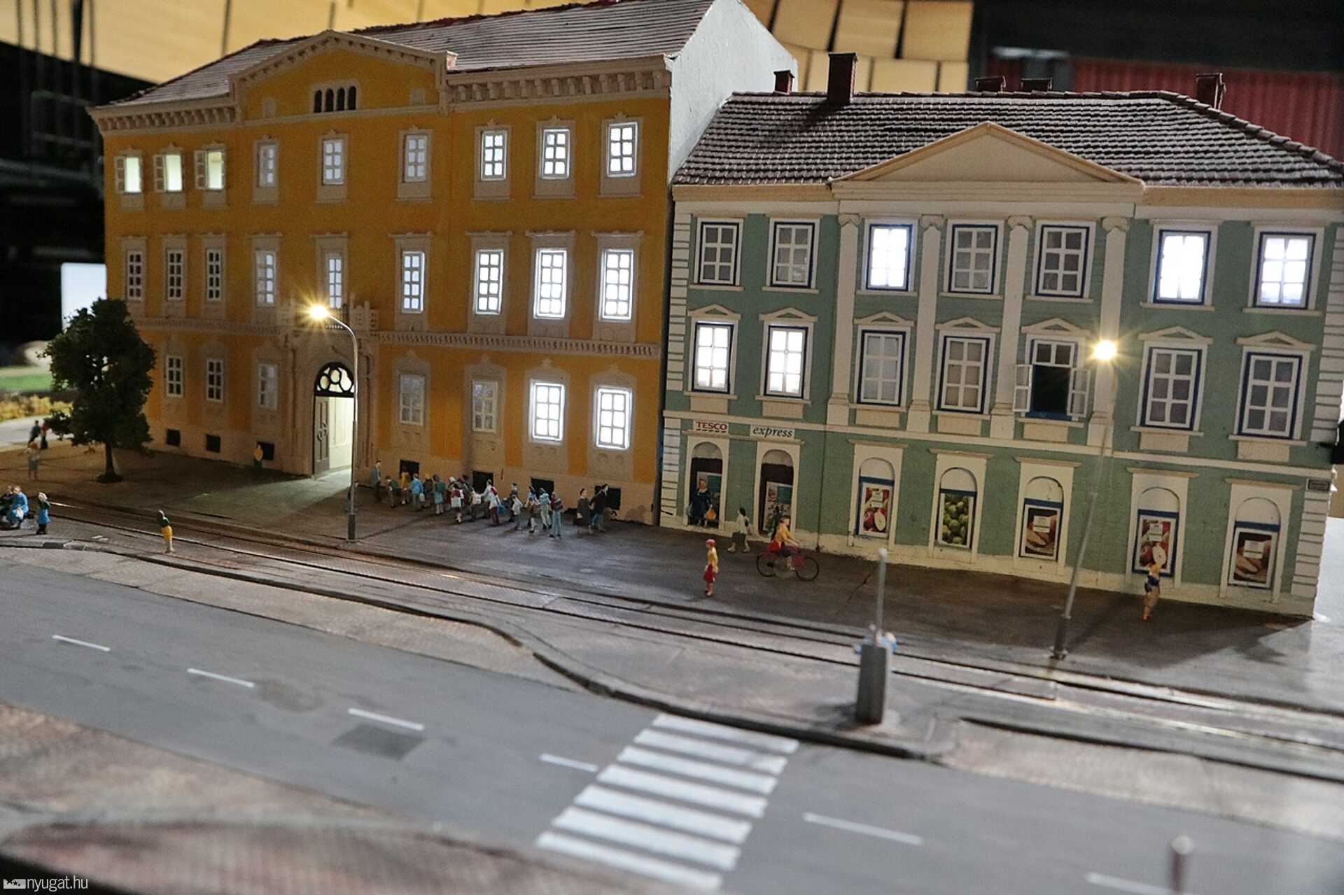 Vasútmodell kiállítás az Agorában