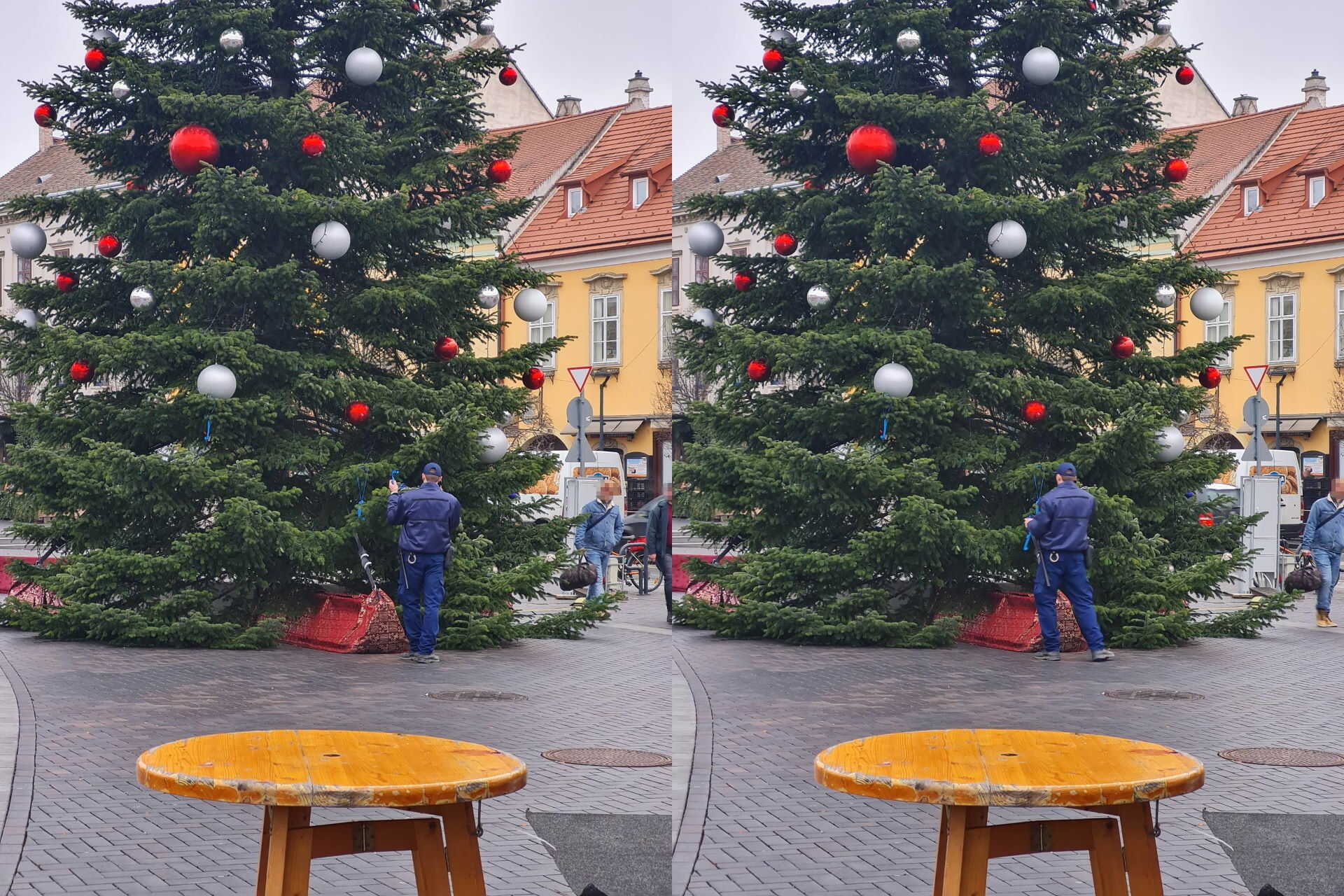 A Fertő formájú díszek eltávolítása