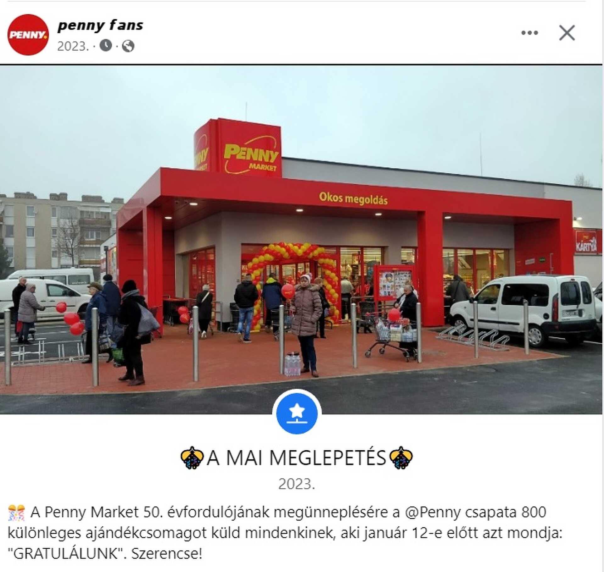 Kamu lájkvadász oldal, béna külalakkal