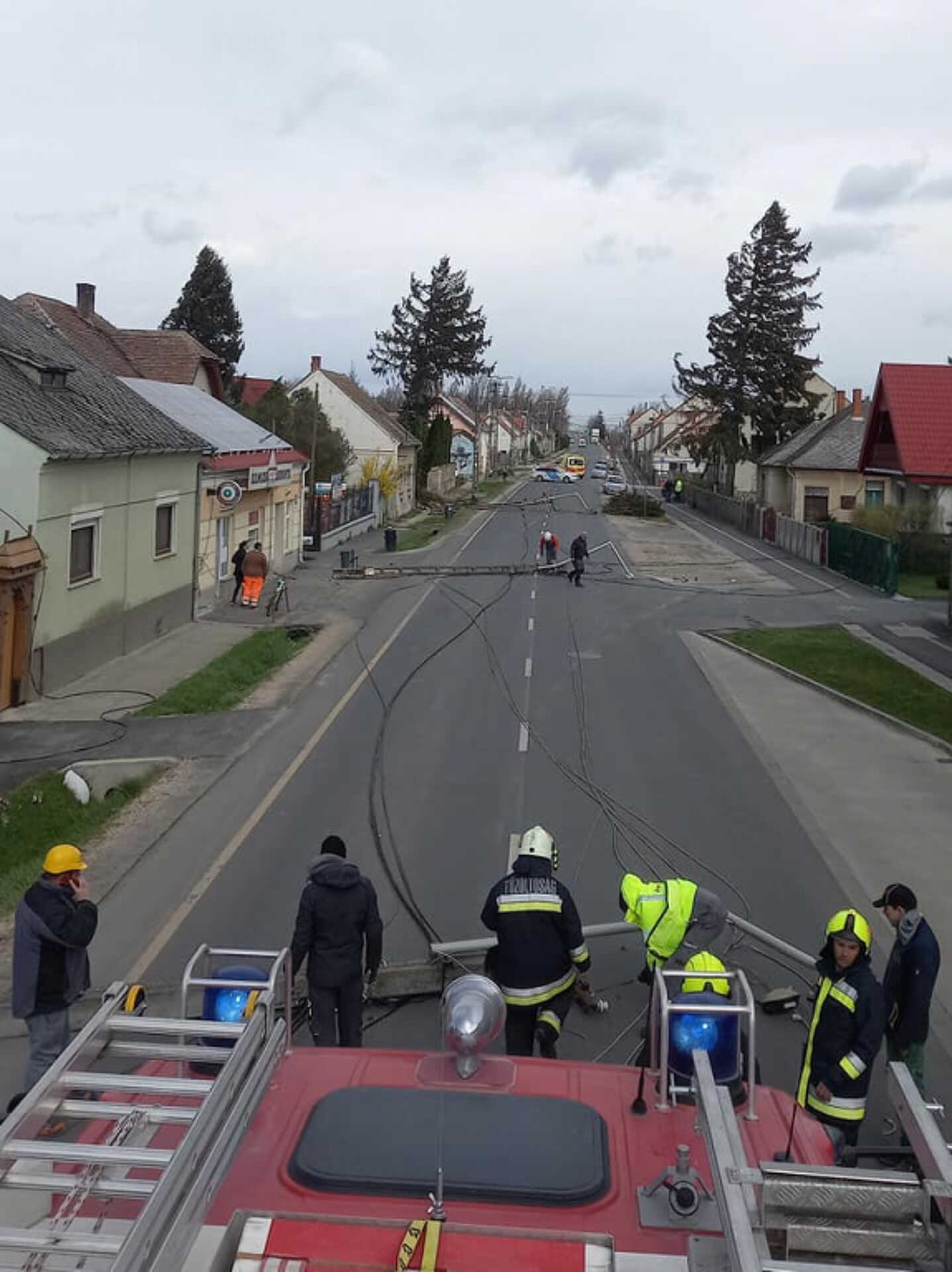 Viharkárok Csepregen és Tormásligeten