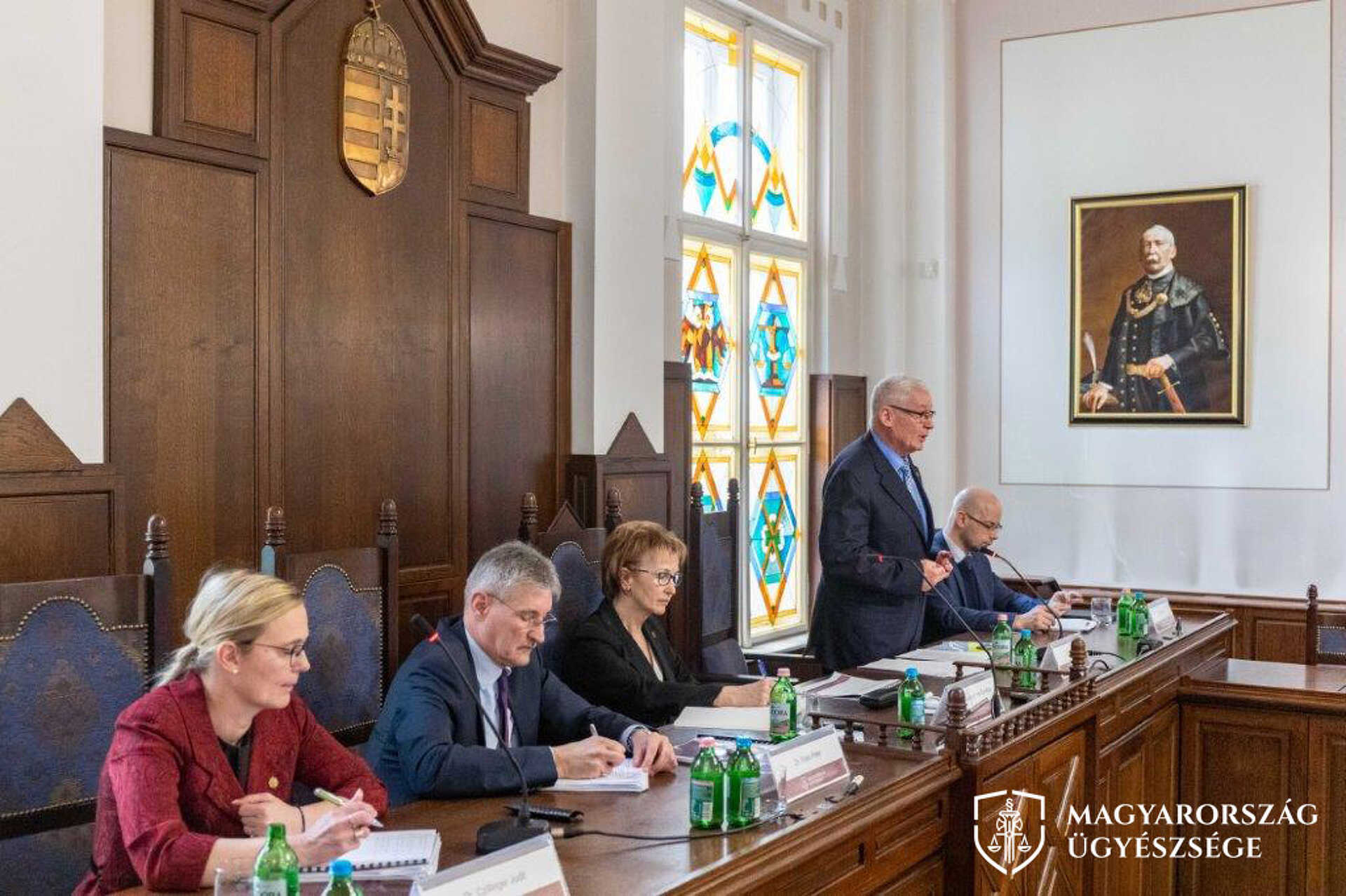 Polt Péter a Vas Vármegyei Főügyészség évértékelő értekezletén