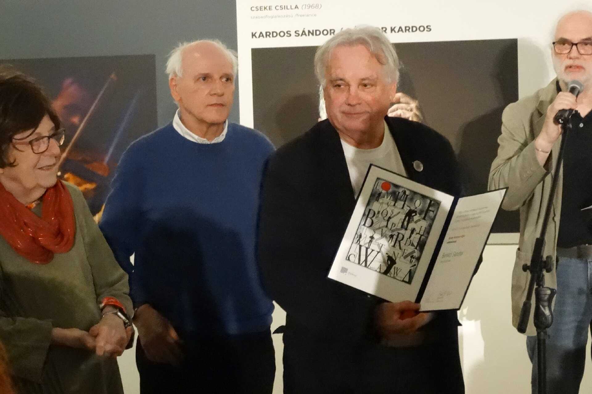 Arany Kamera-díjat kapott Benkő Sándor