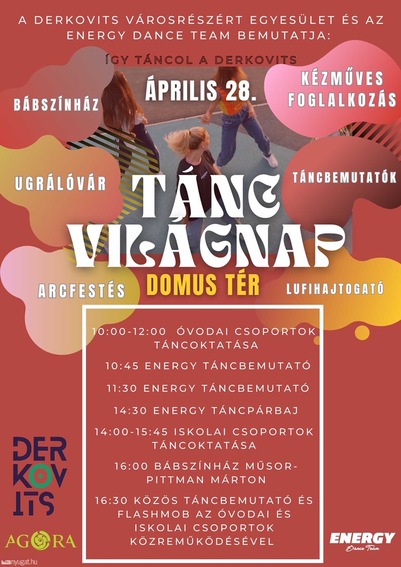 Programok a Domus térnél