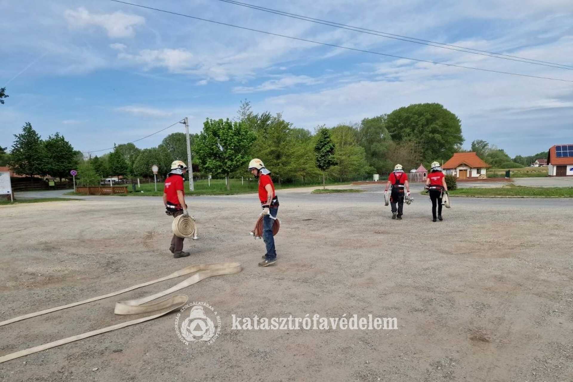 Tűzoltó alaptanfolyam a Vasvári Önkormányzati Tűzoltó-parancsnokságon