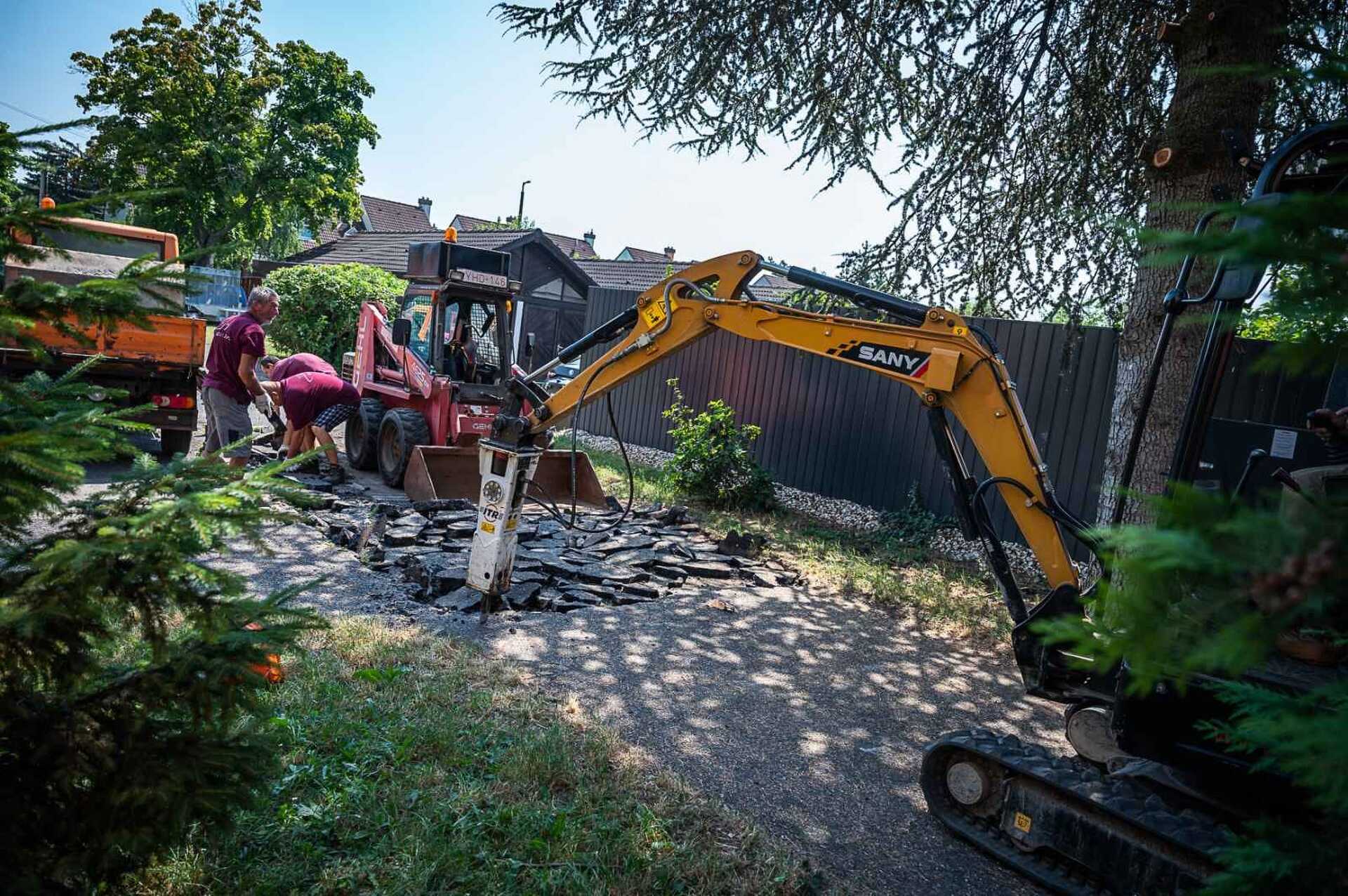 Hamarosan elkészül a Stromfeld járda utoldó