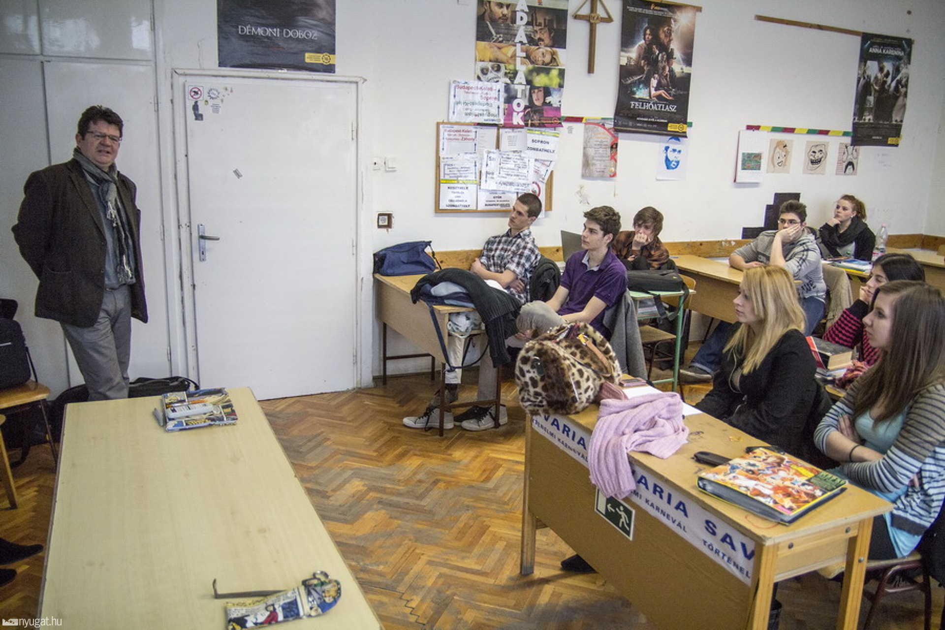 Aáry-Tamás Lajos - oktatási jogok biztosa a Művészeti Szakképző Iskolában