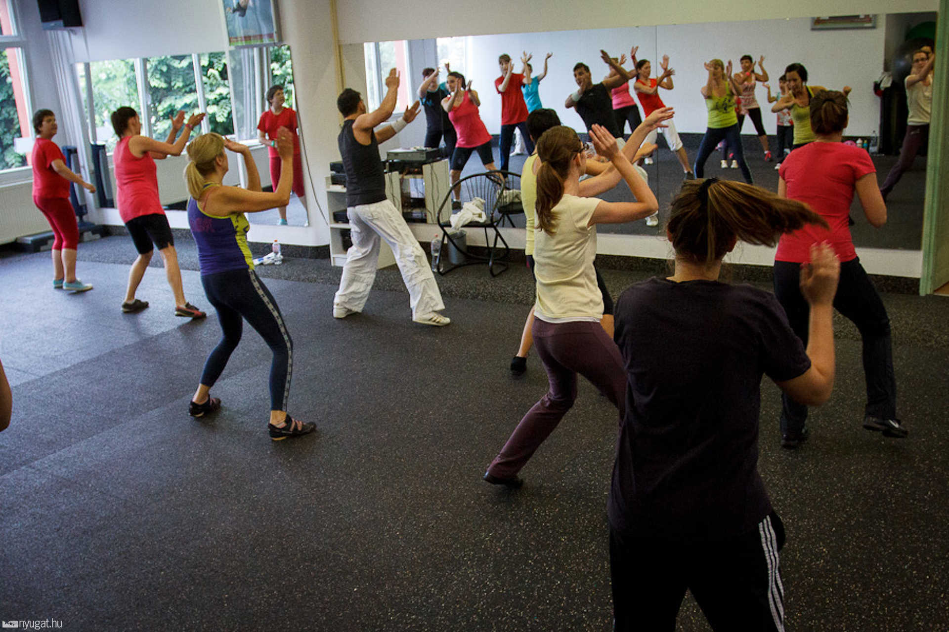 ZUMBA a Galaxy Fitnessben