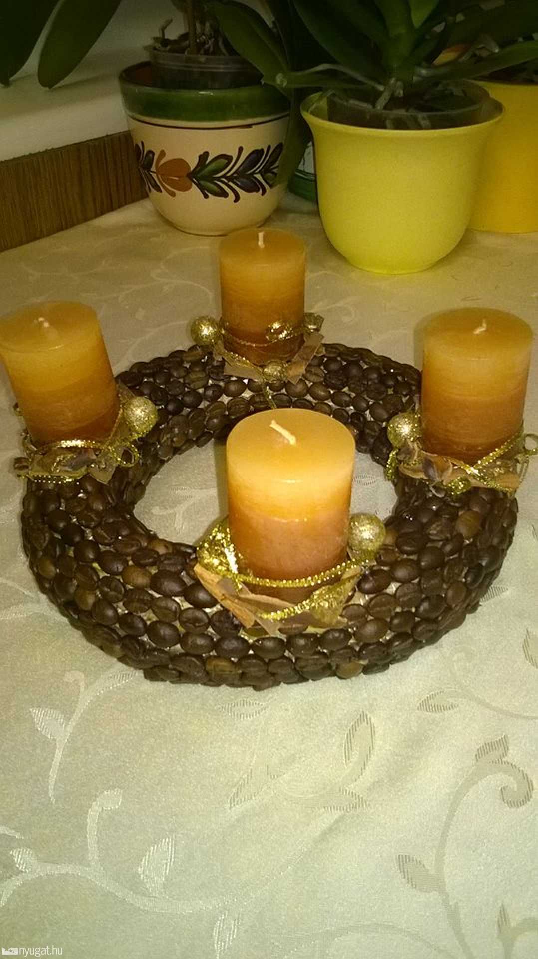 Gellért Gabriella adventi koszorúja