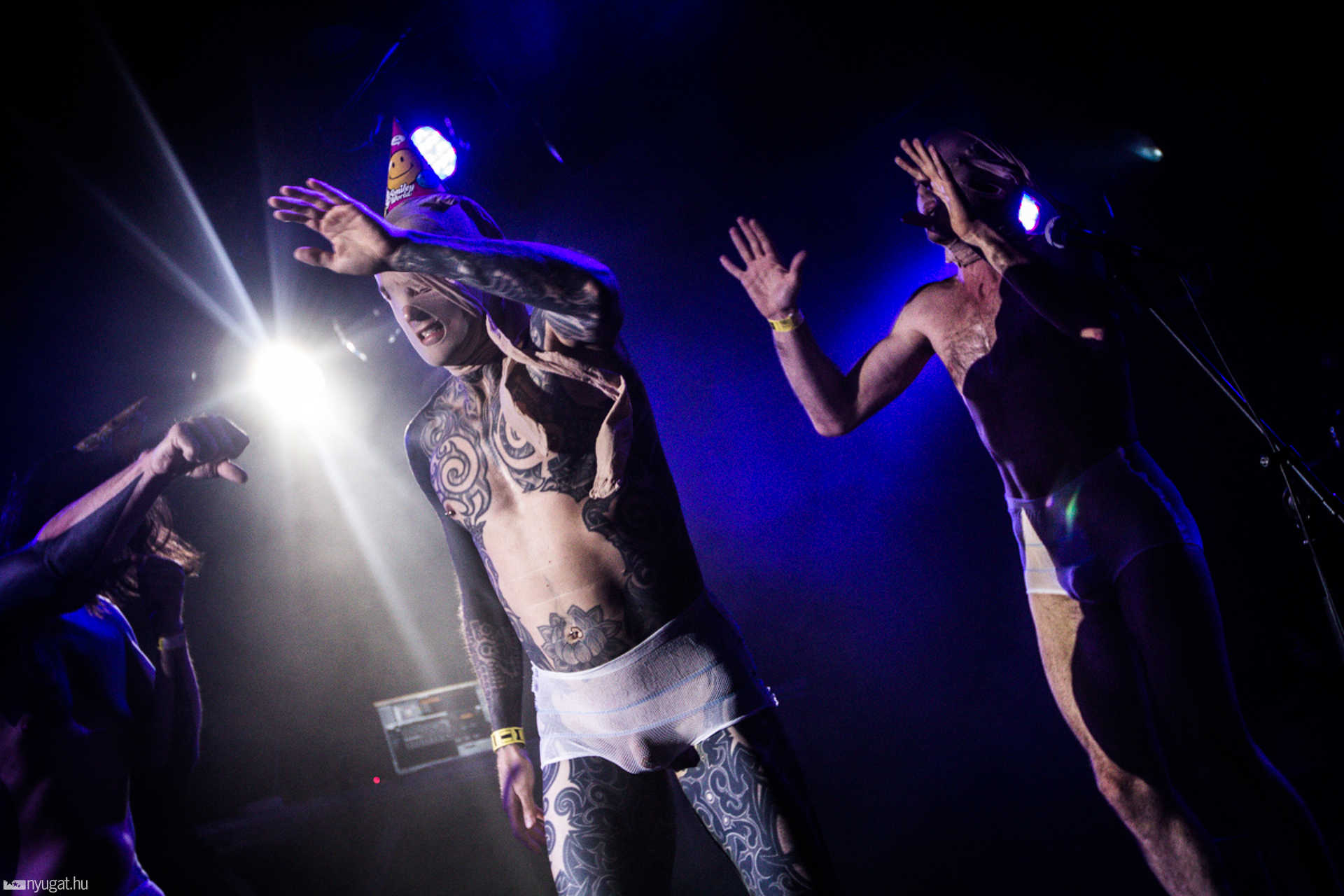 Fuckhead koncert (performansz) az A38-on
