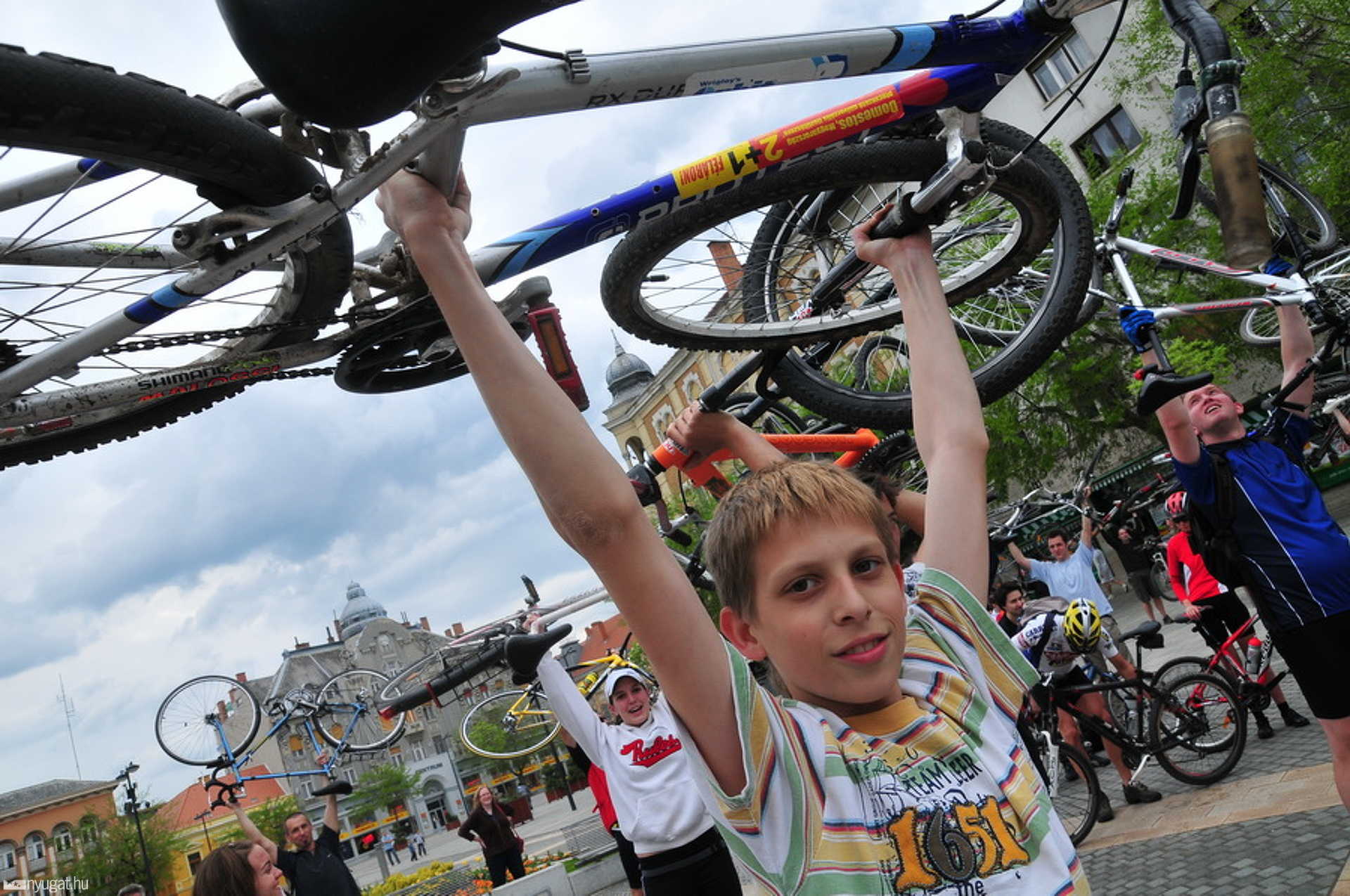 Critical Mass Szombathelyen, 2009.április