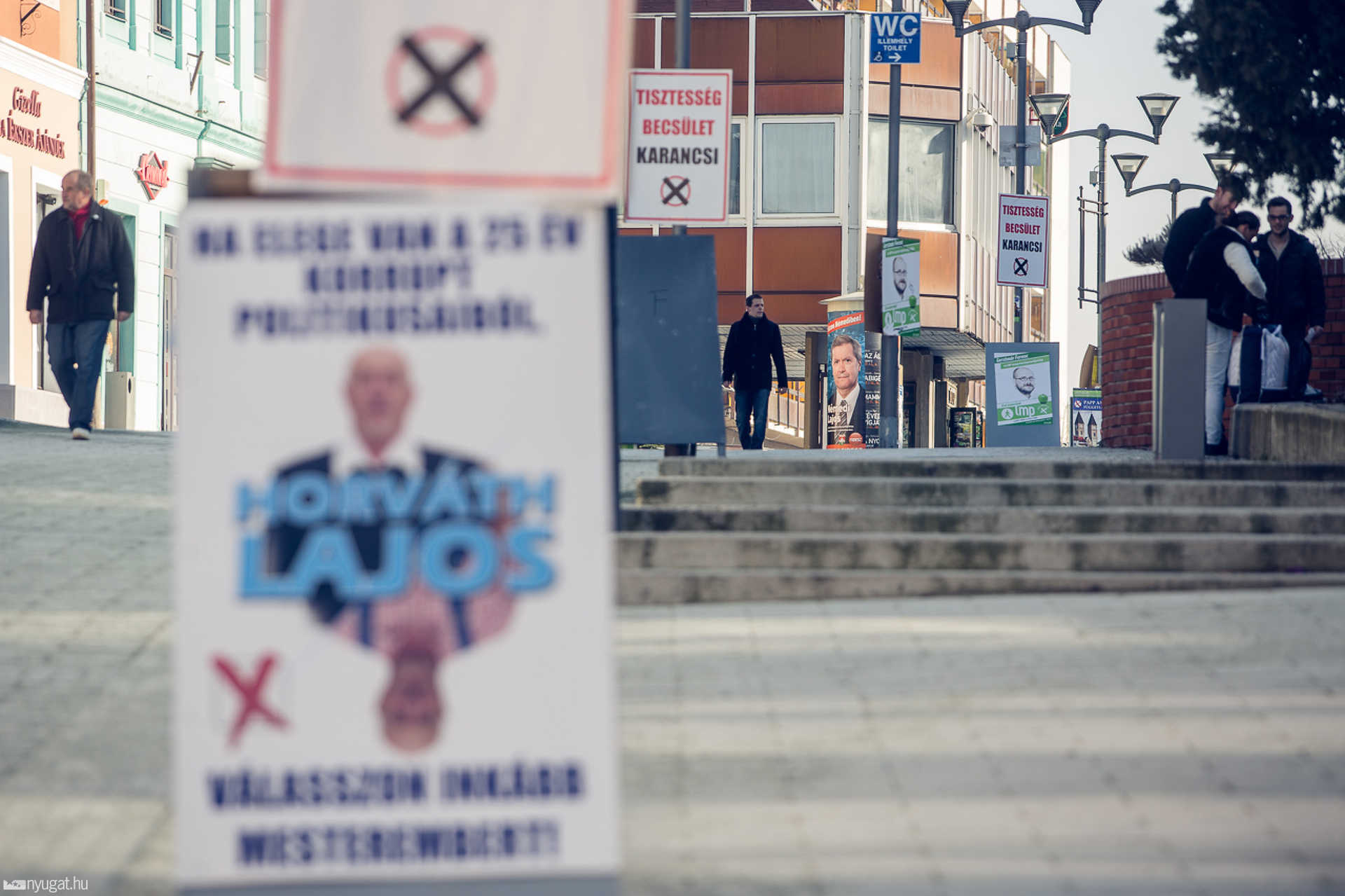 Ilyen a kétharmados kampány Veszprémben