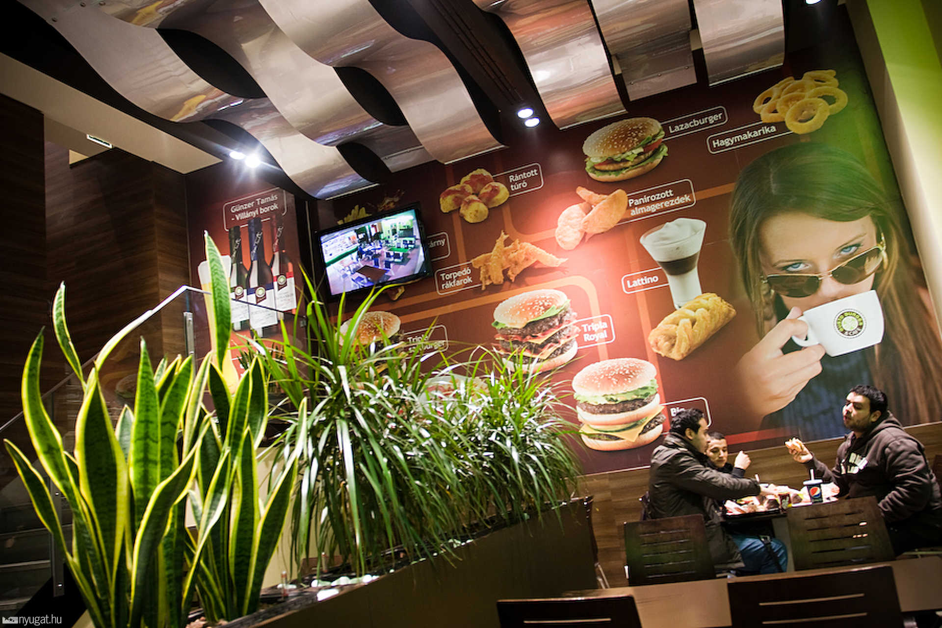 Gusto Burger a budapesti Váci utcában