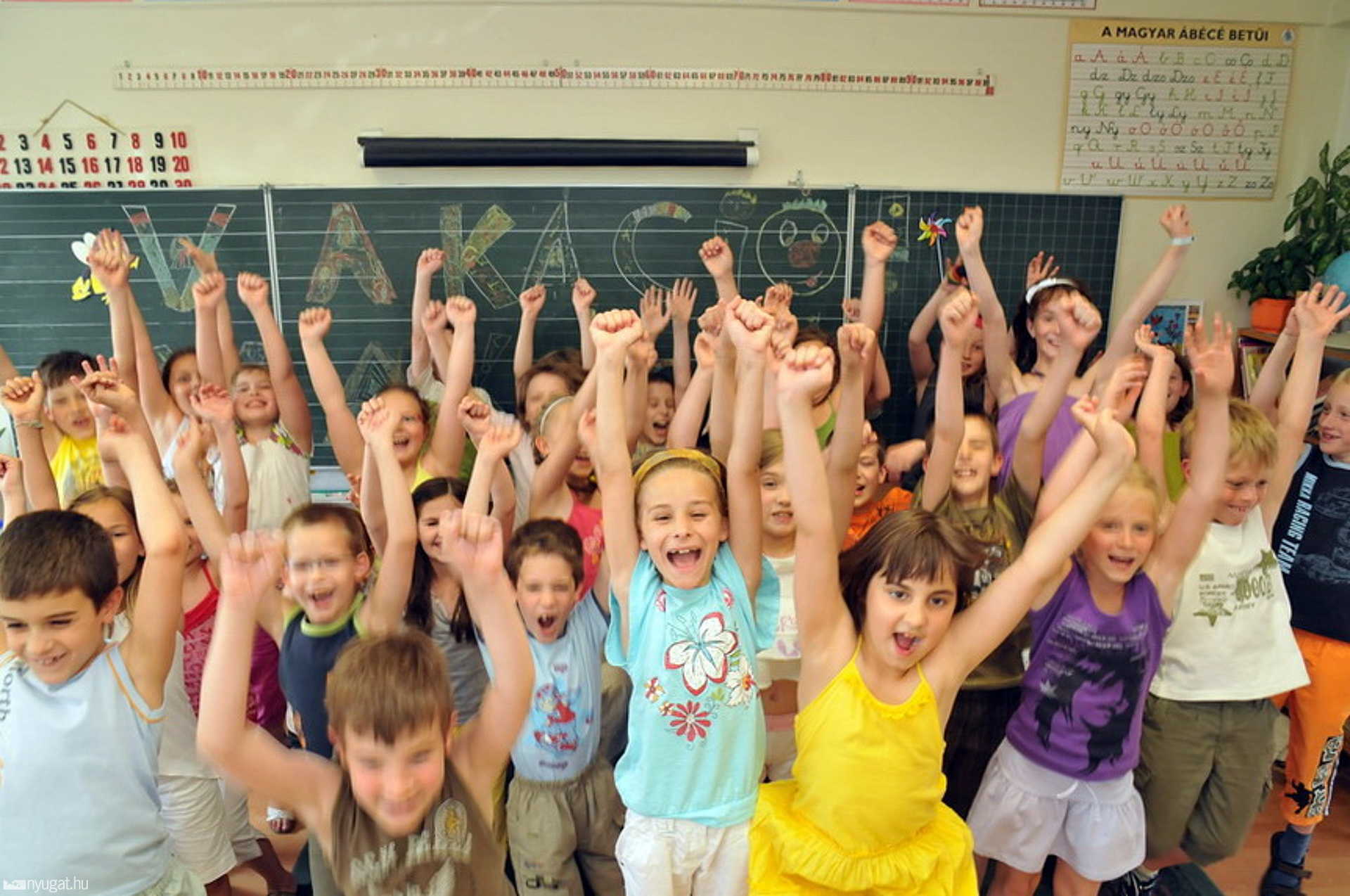 Utolsó nap az iskolában - Kitört a vakáció!