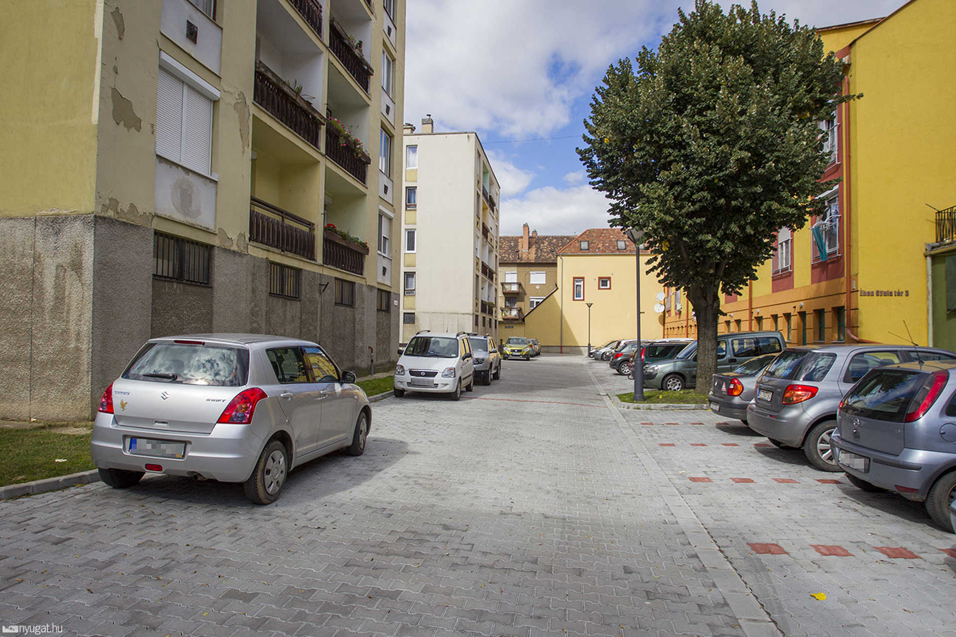 Átadták a Széll Kálmán utcai tömbbelsőt