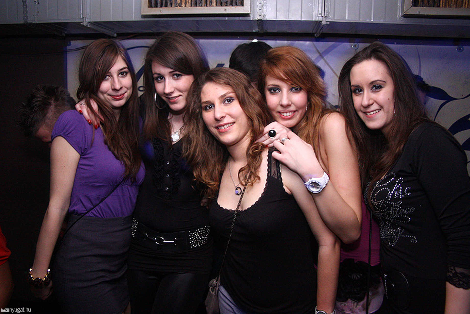 Retro party az egyetemi klubban