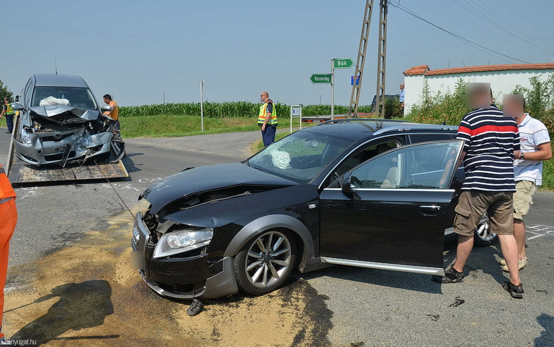 Figyelmetlenségből balesetek Vas megyében