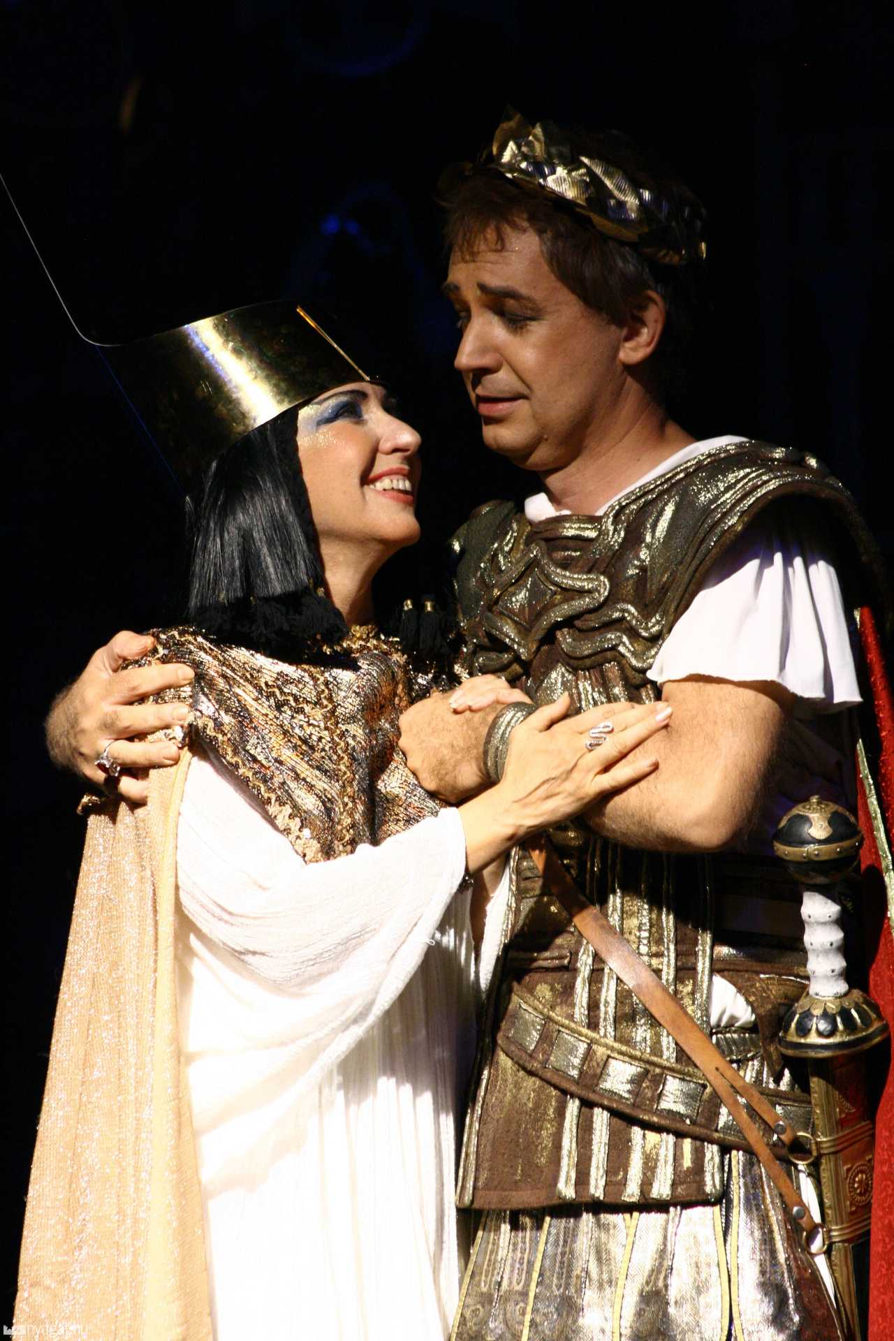 Julius Caesar Egyiptomban c. opera főpróbája