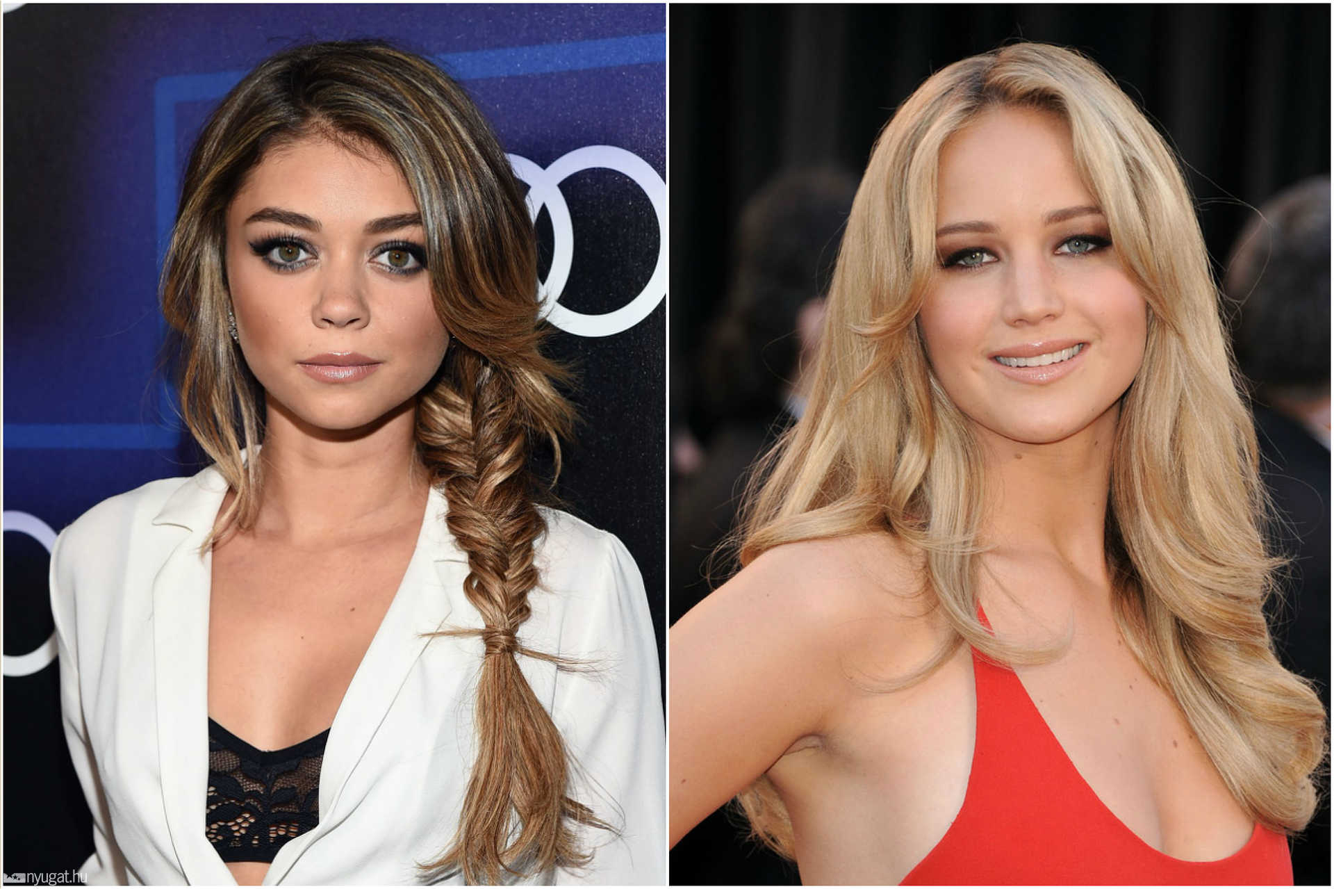 Sarah Hyland és Jennifer Lawrence