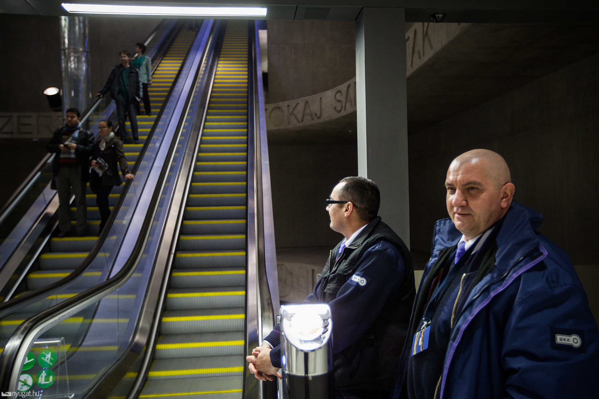 4-es metró az átadás napján