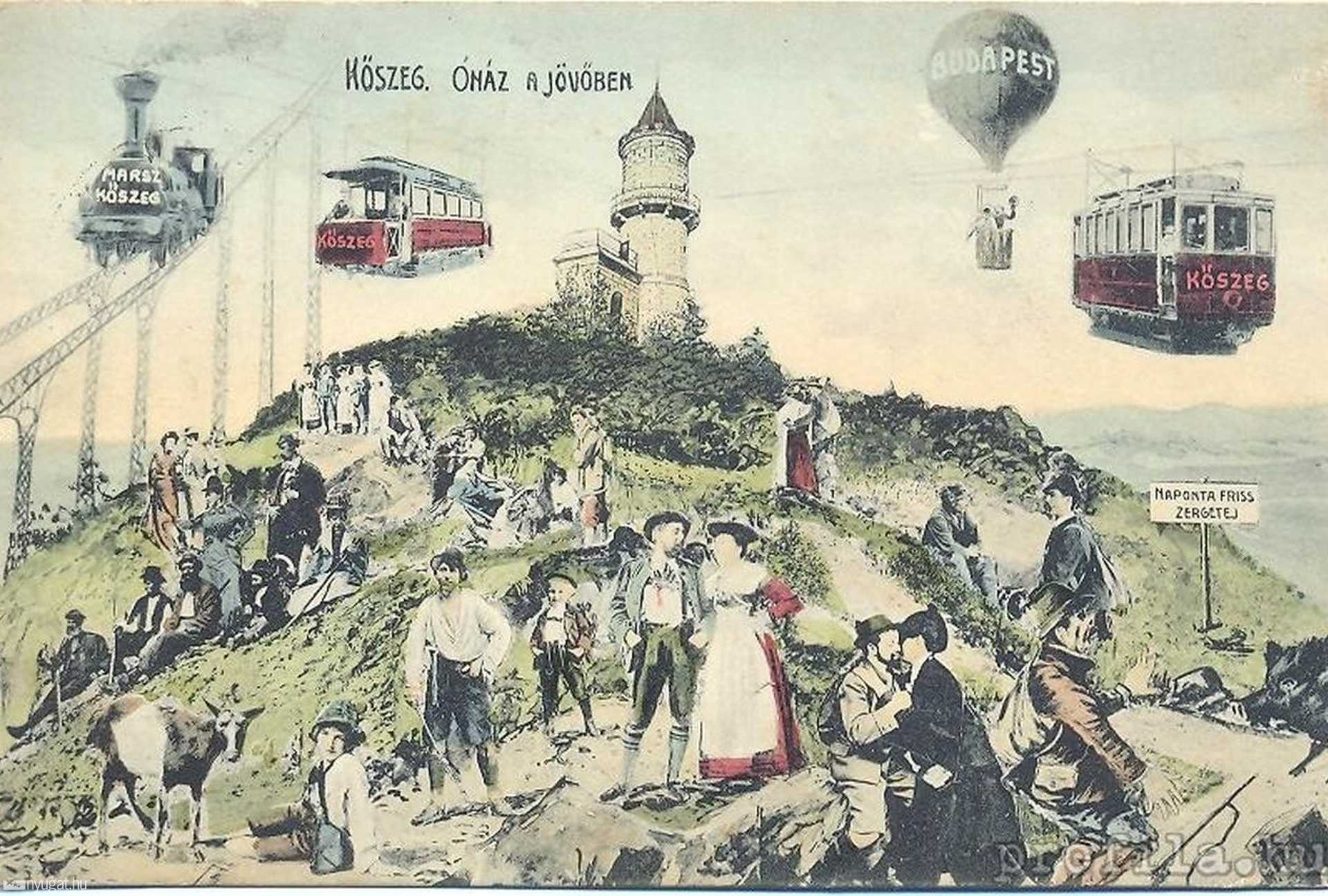 Gőzmozdonyos vasút Kőszegről a Marsra